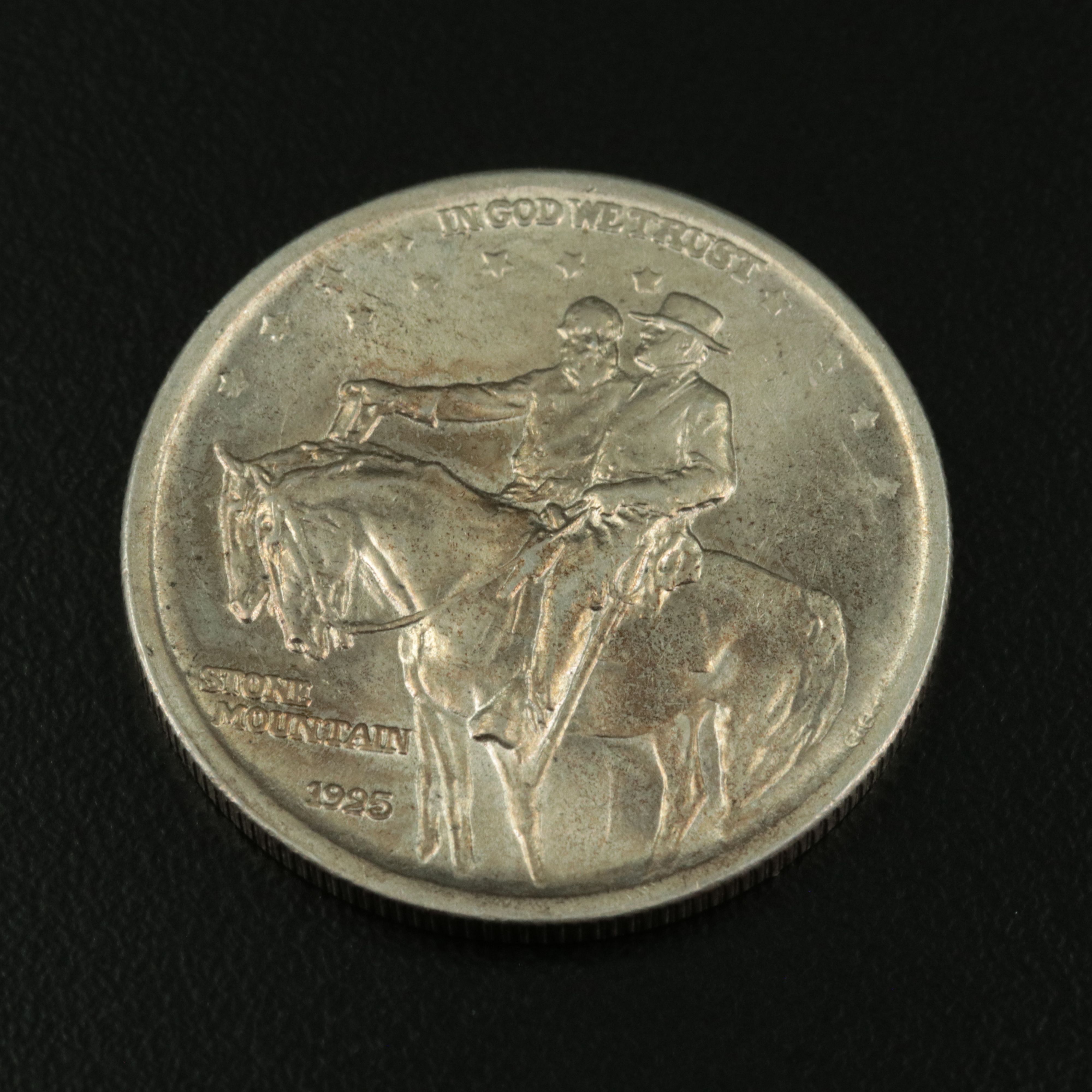 1925 Stone Mountain Commemorative Silver Half Dollar