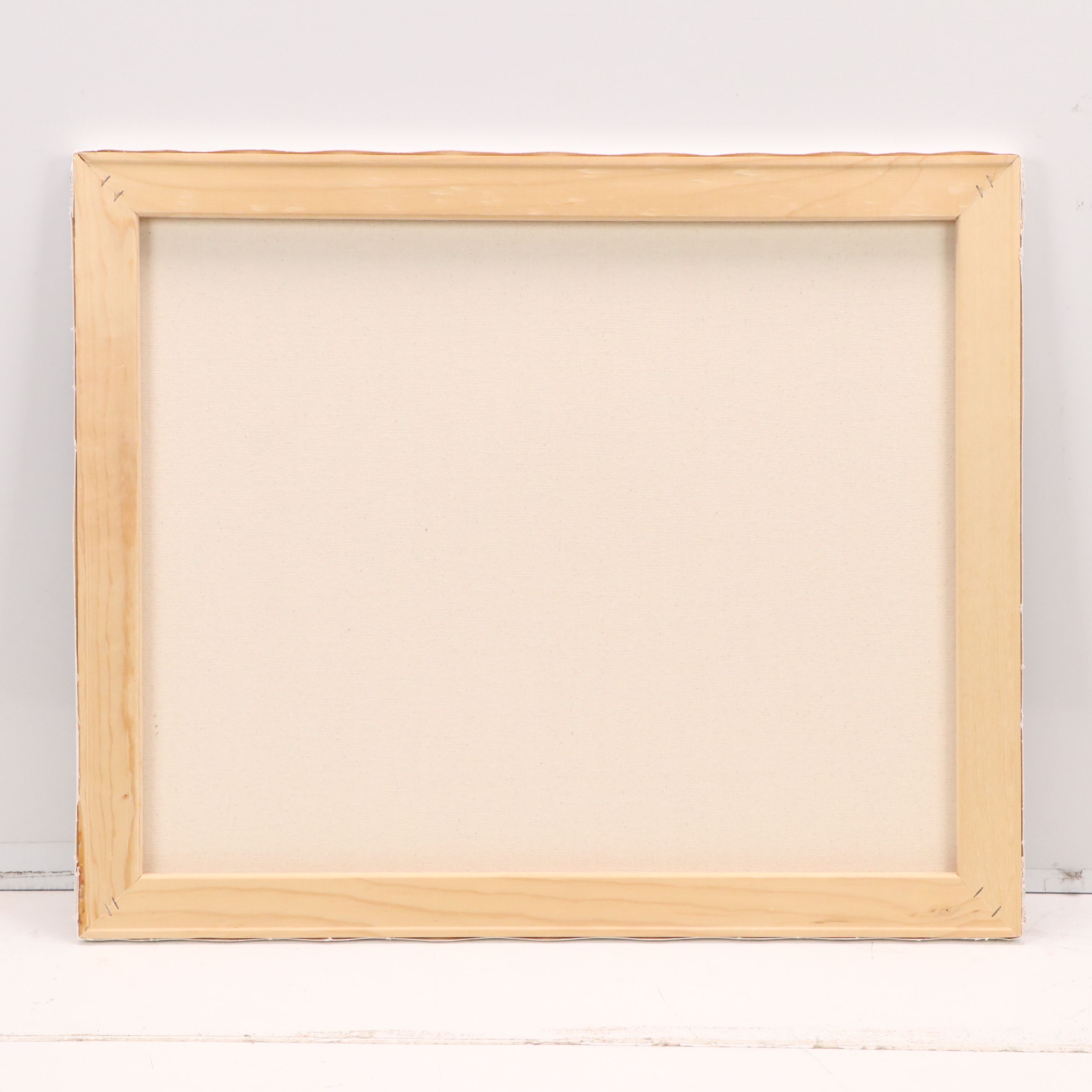 Idyllic Countryside Residential Landscape Oil Painting