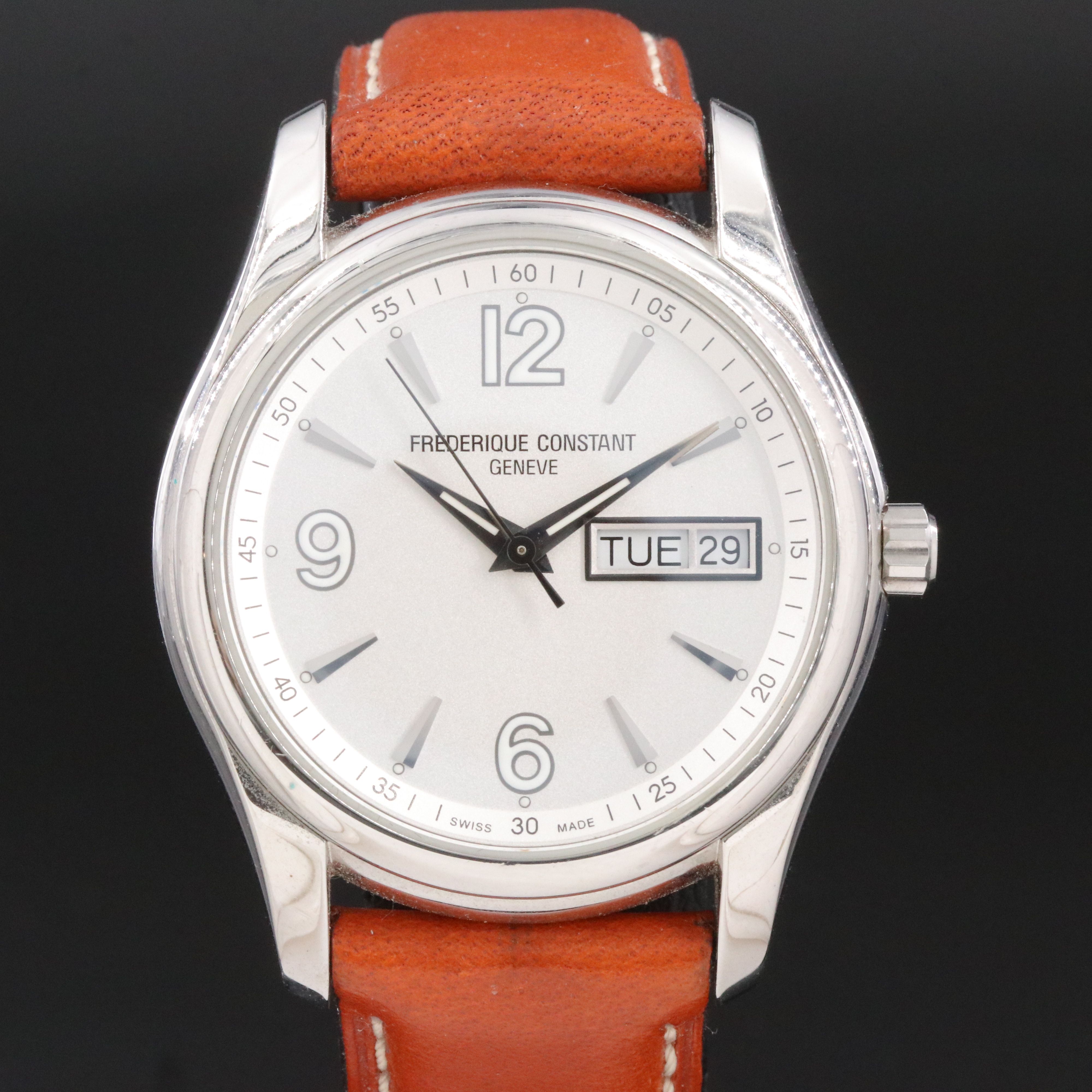 Frederique Constant Junior 38mm Steel Quartz Watch