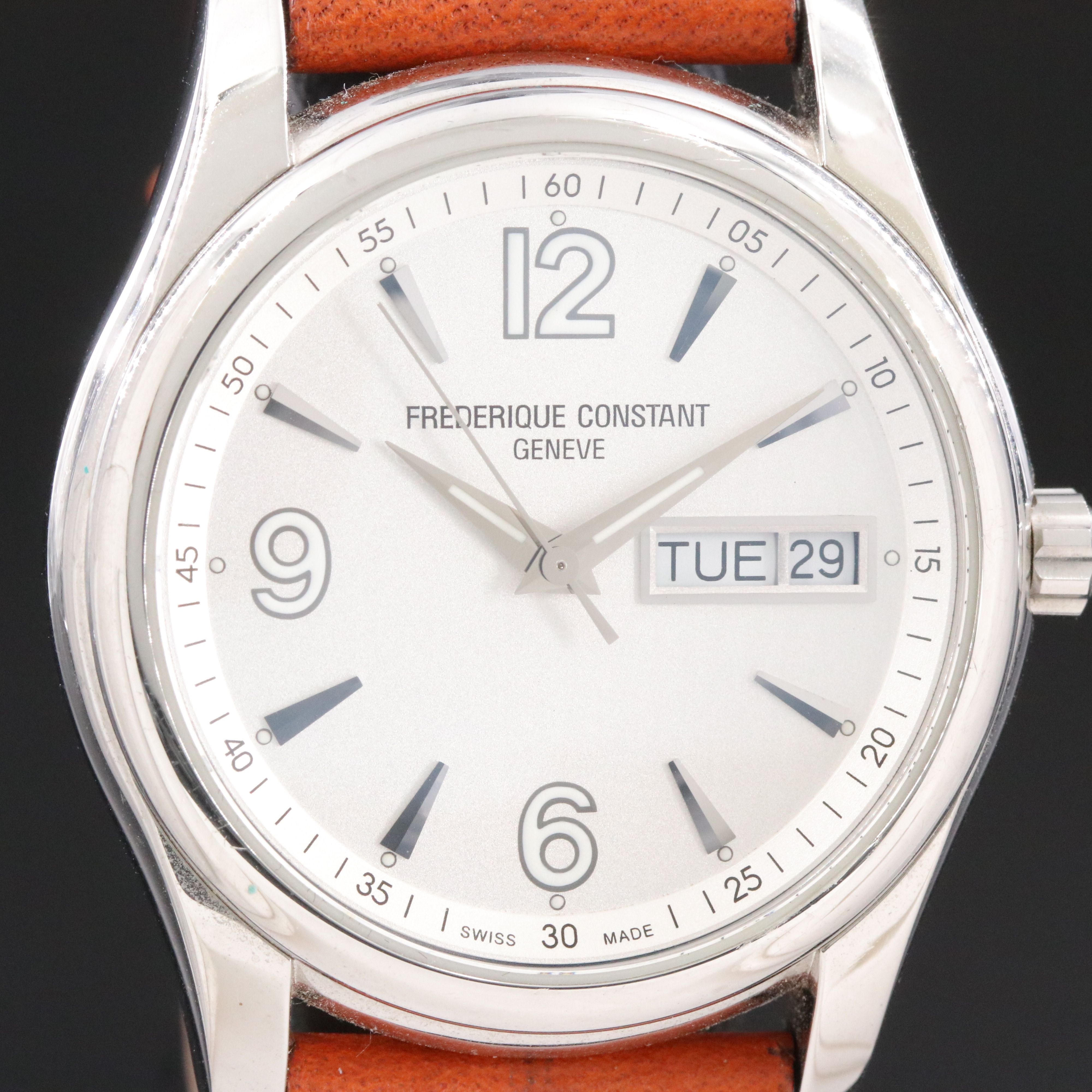 Frederique Constant Junior 38mm Steel Quartz Watch