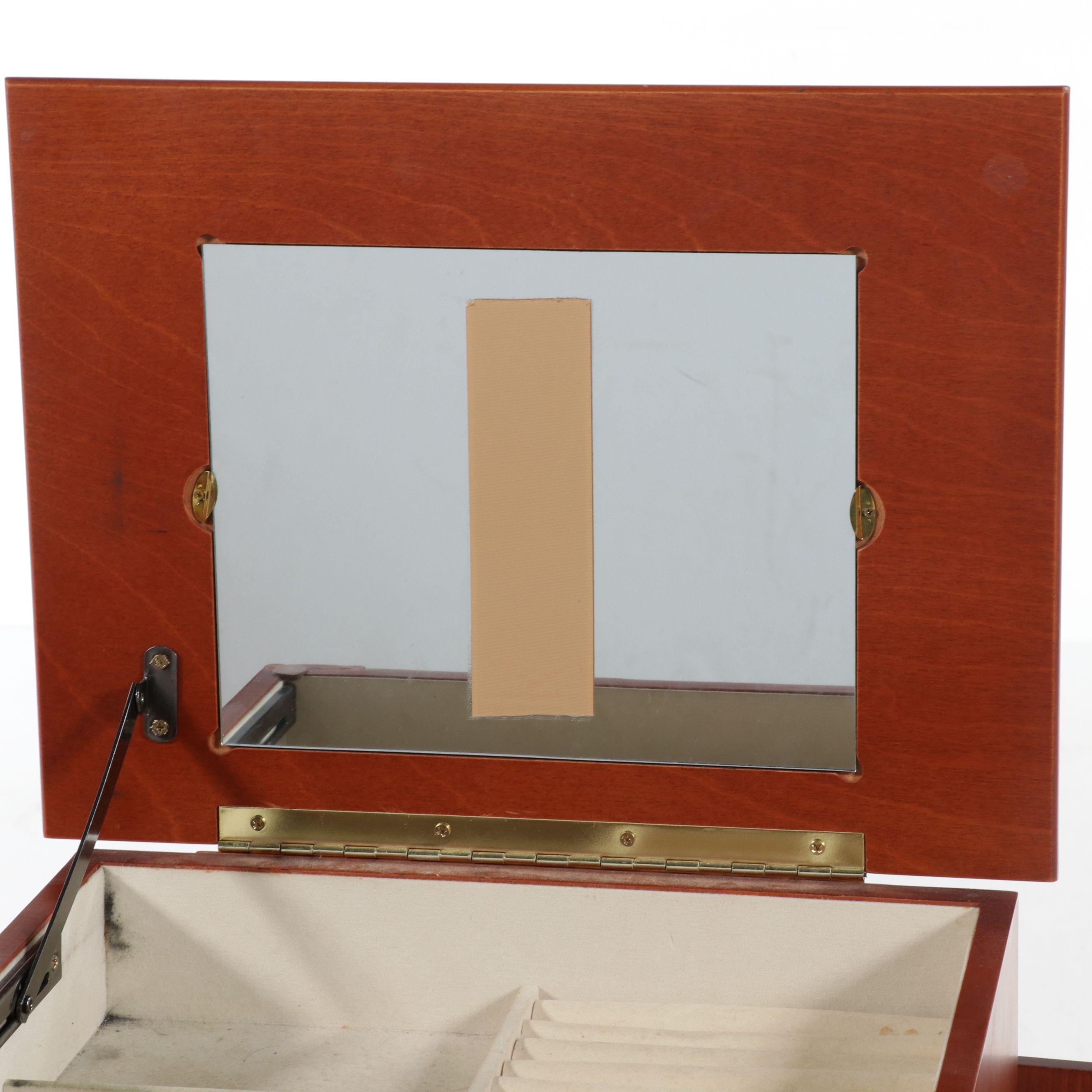 Mele Queen Anne Style Standing Jewelry Armoire, 21st Century