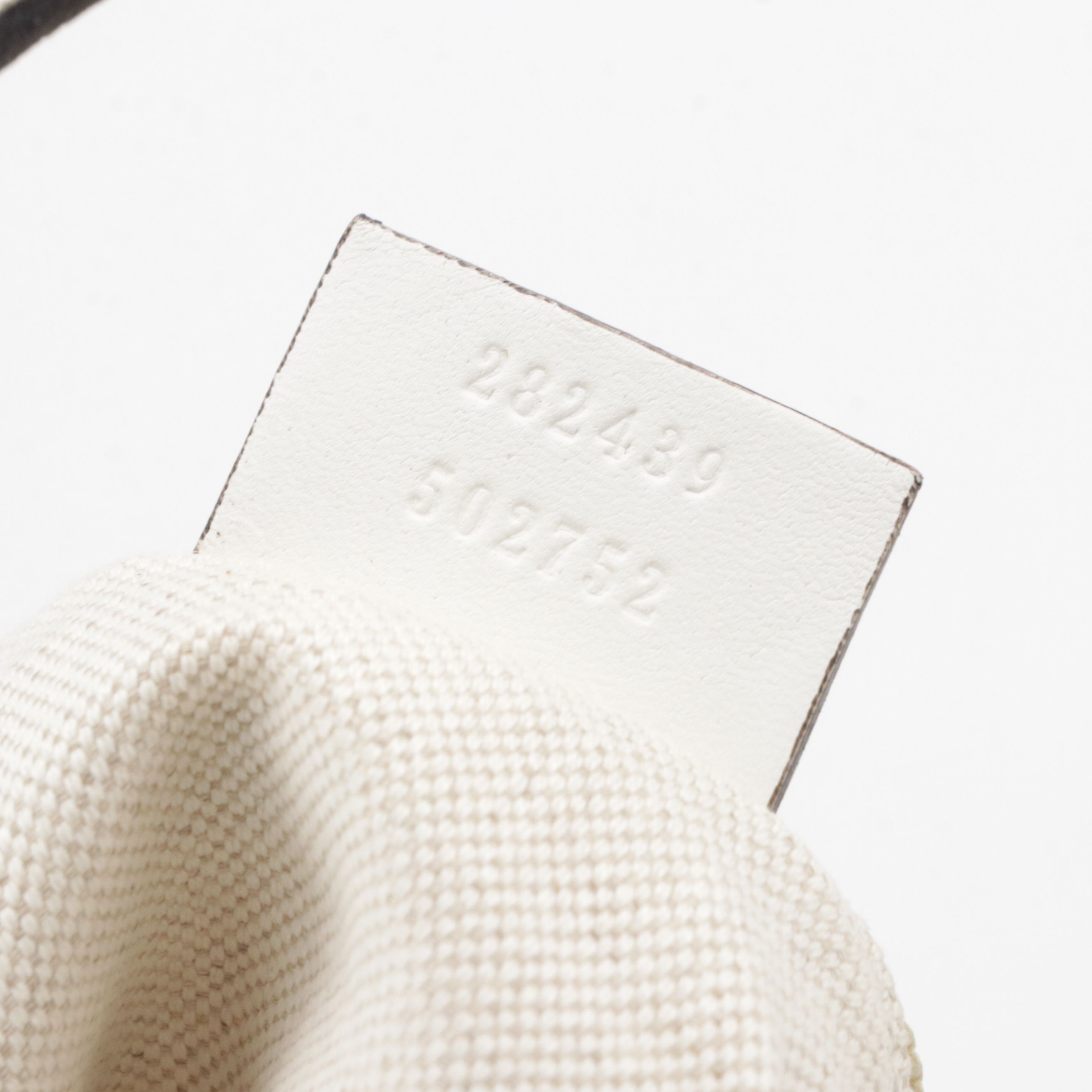 Gucci Tote Bag in Heartbeat Print Canvas with White Leather Trim