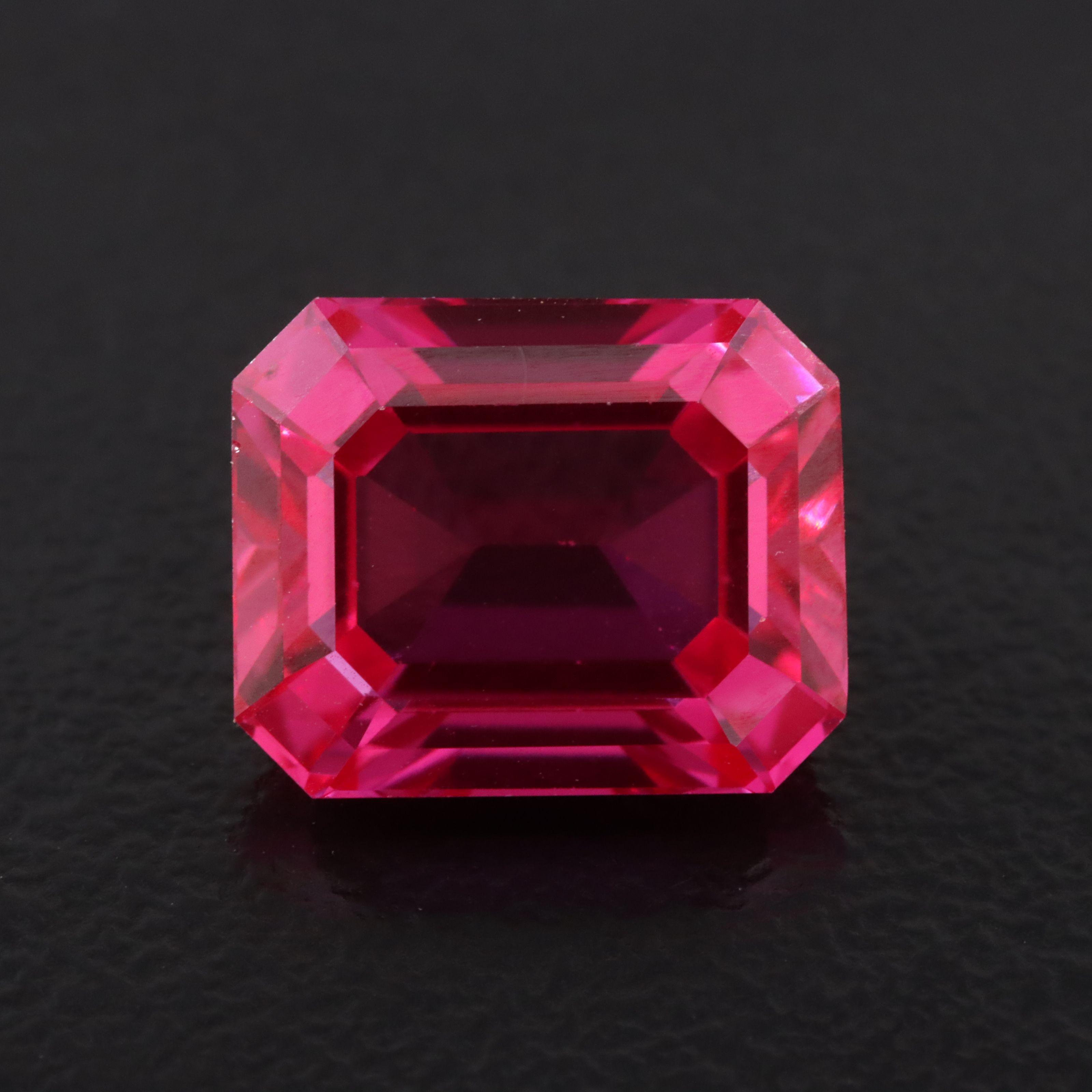 Loose 6.35 CT Lab Grown Ruby