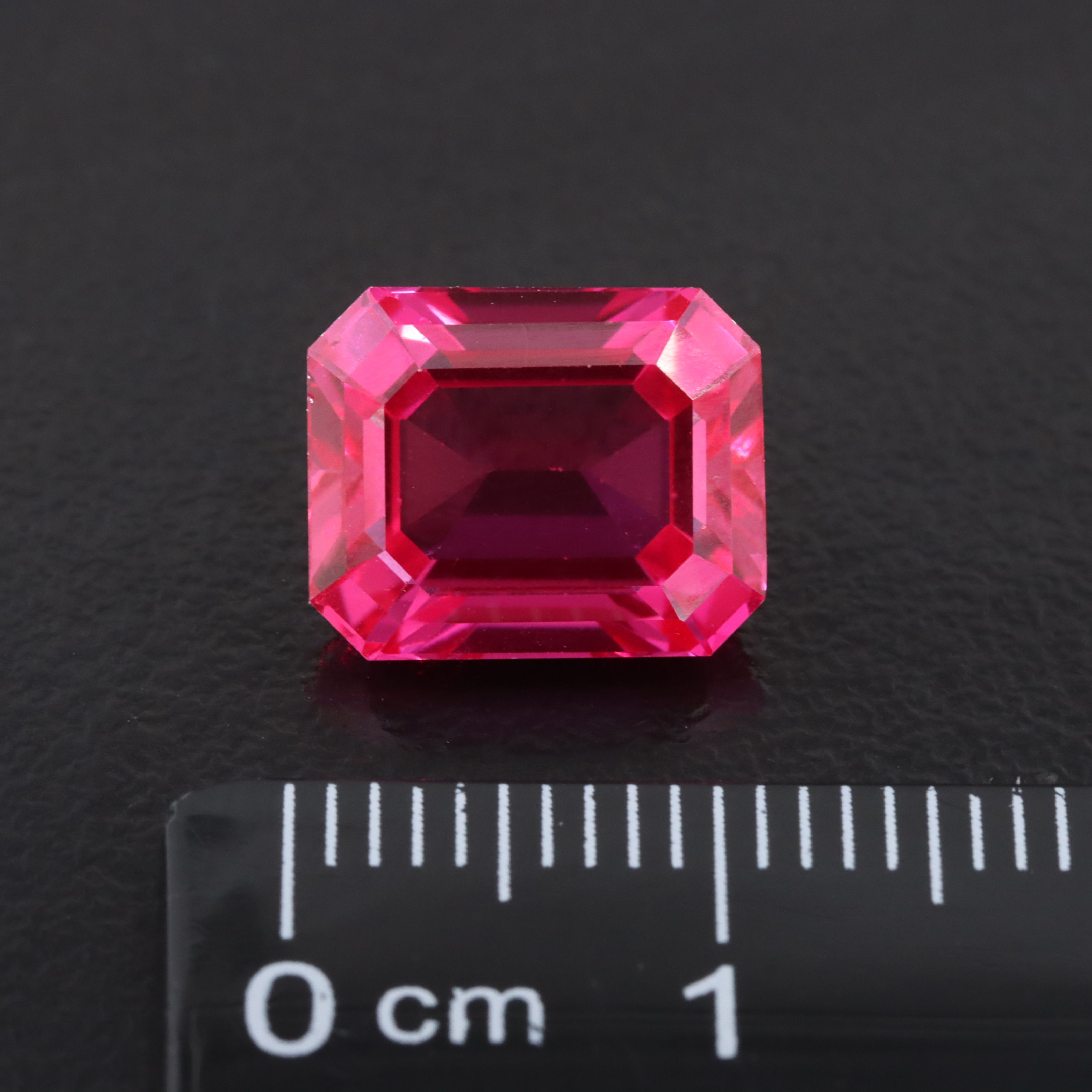 Loose 6.35 CT Lab Grown Ruby