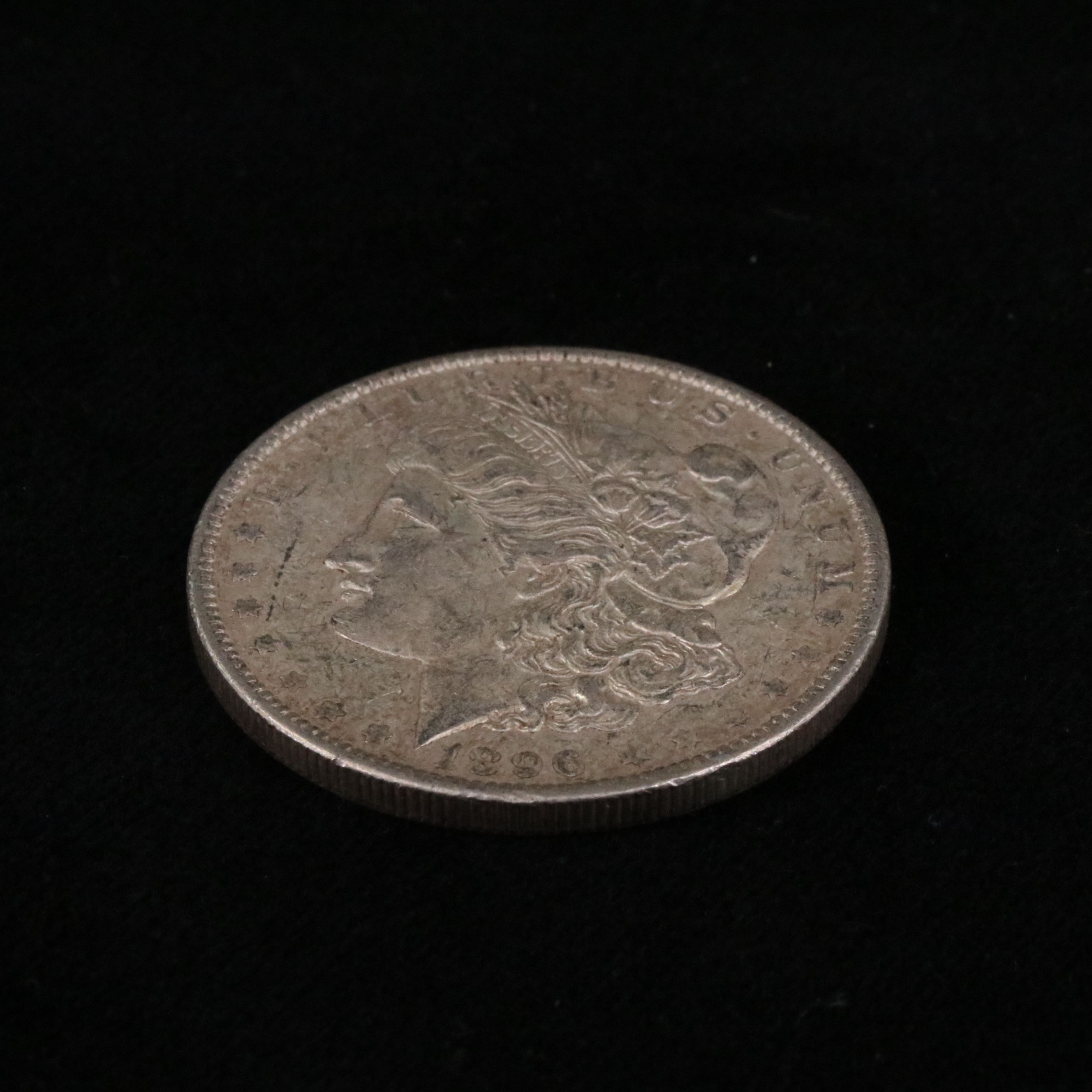 1896-O Morgan Silver Dollar