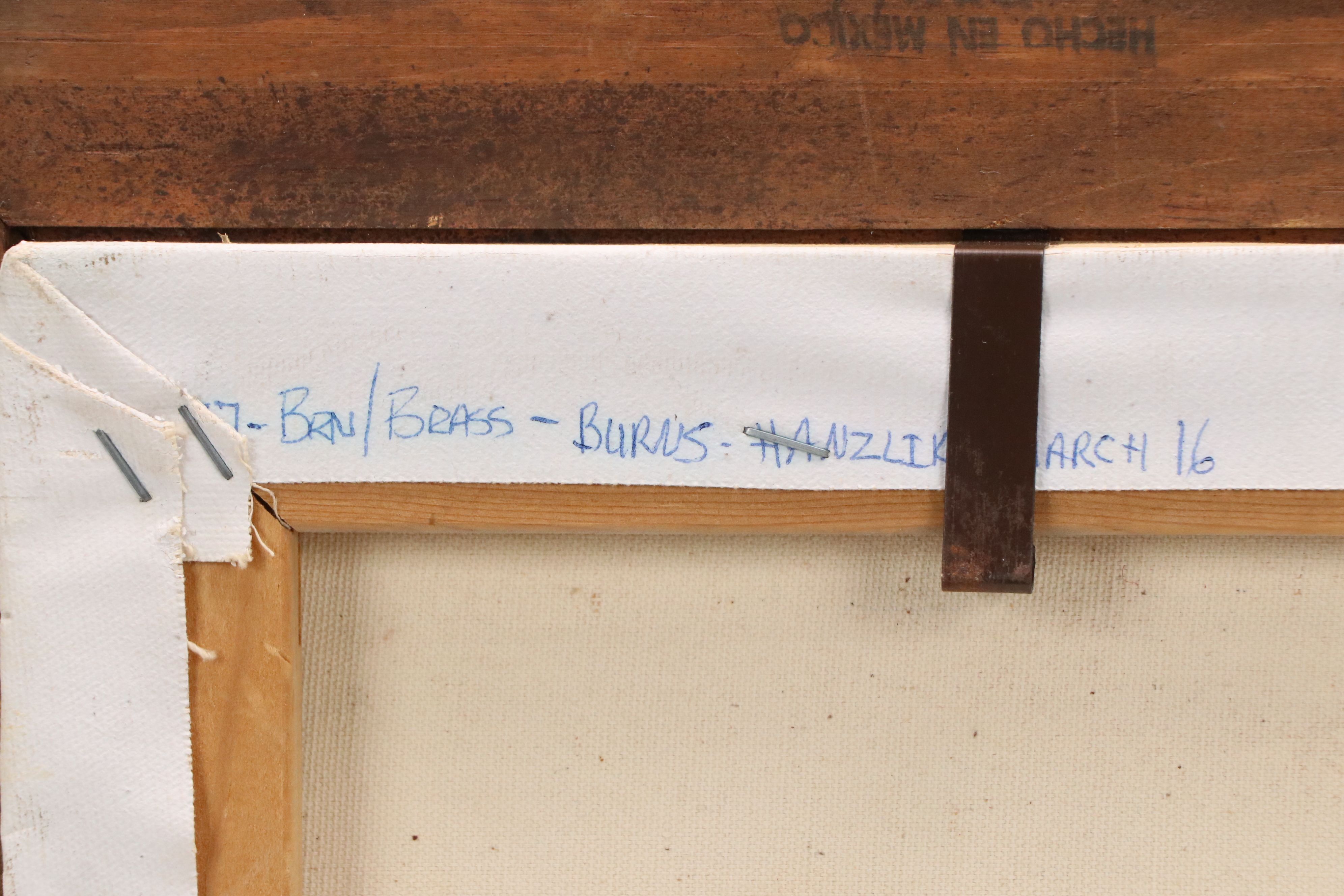 Rural Farm Landscape Oil Painting, Circa 1970