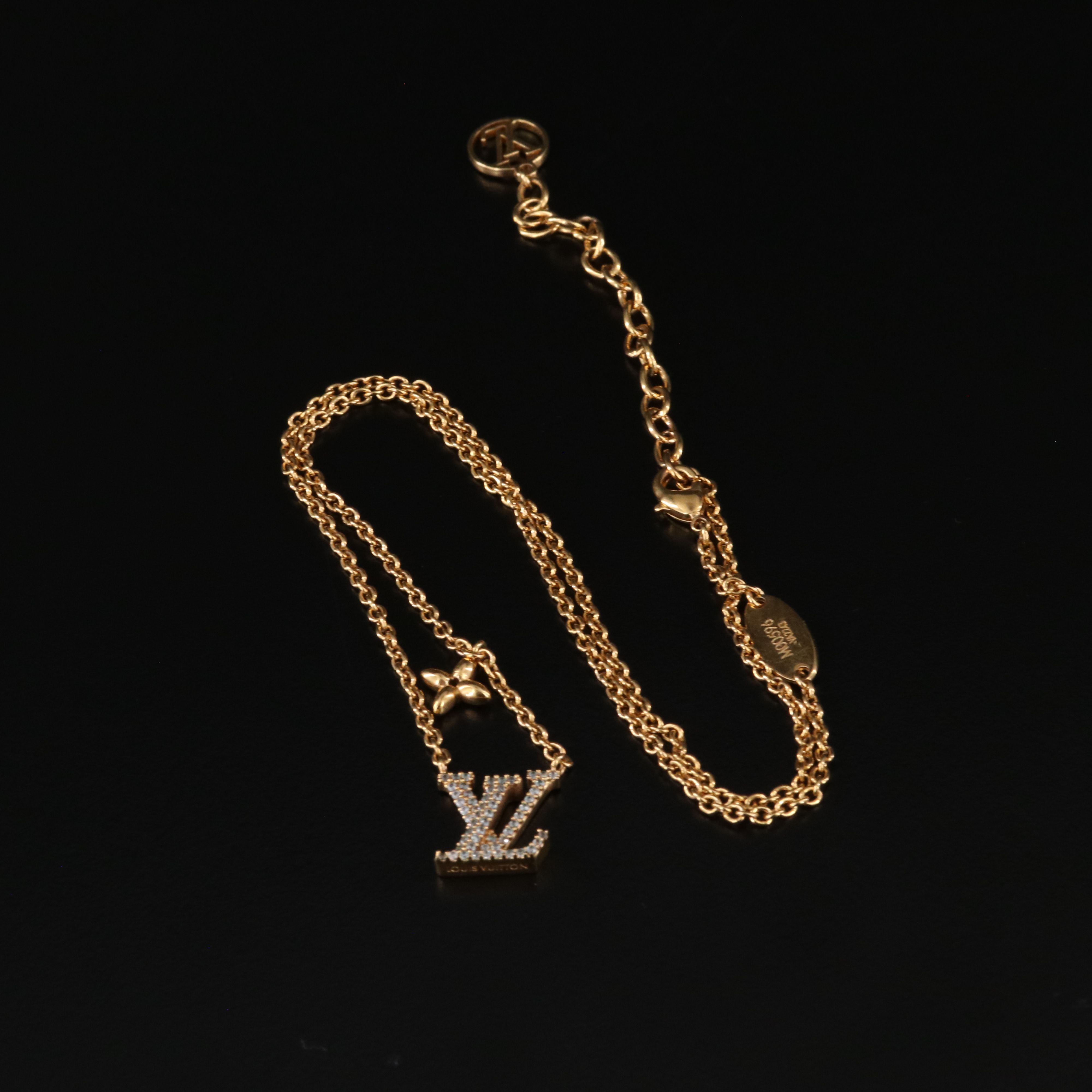 Louis Vuitton Iconic LV Crystal Necklace