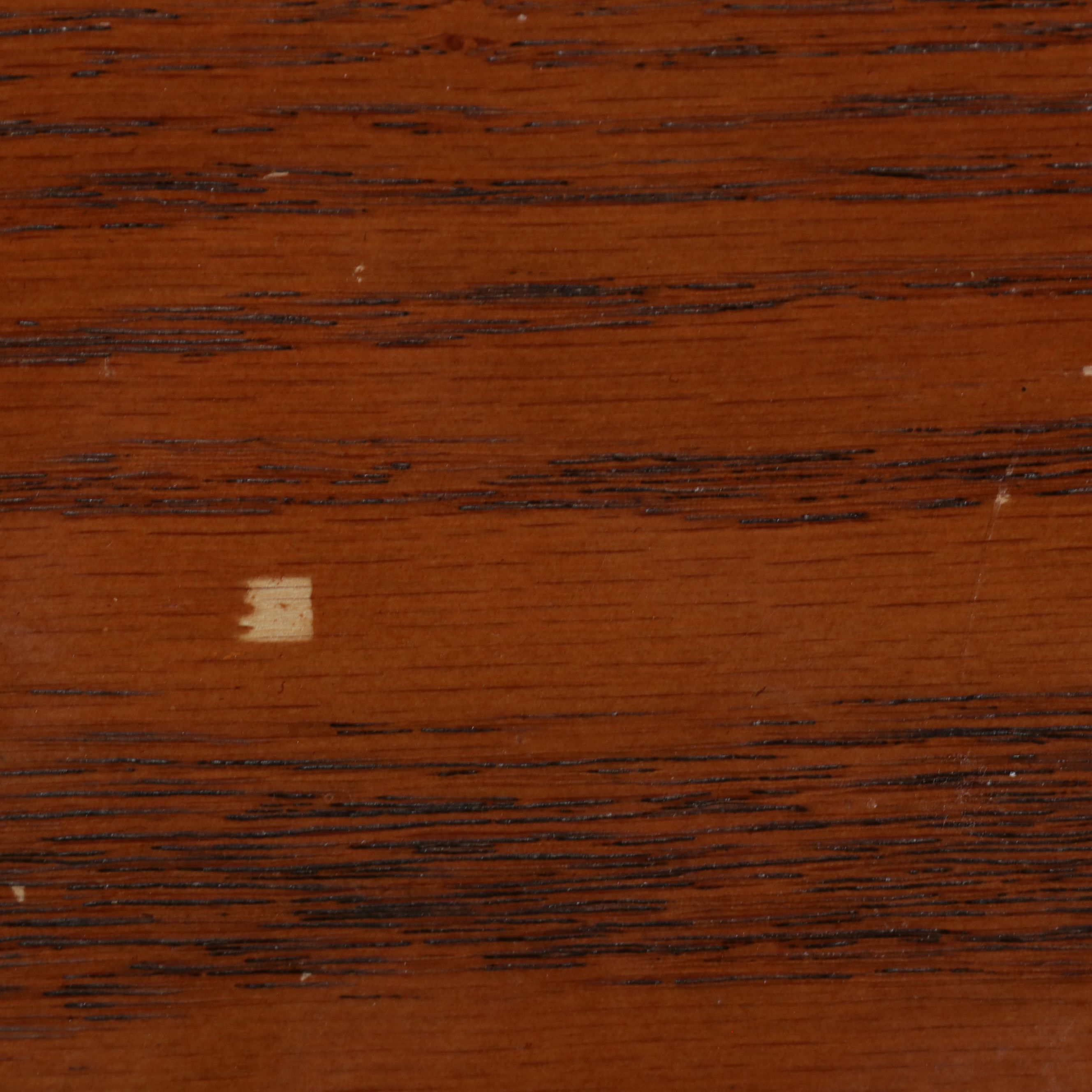 Queen Anne Style Oak Lowboy, Late 20th Century