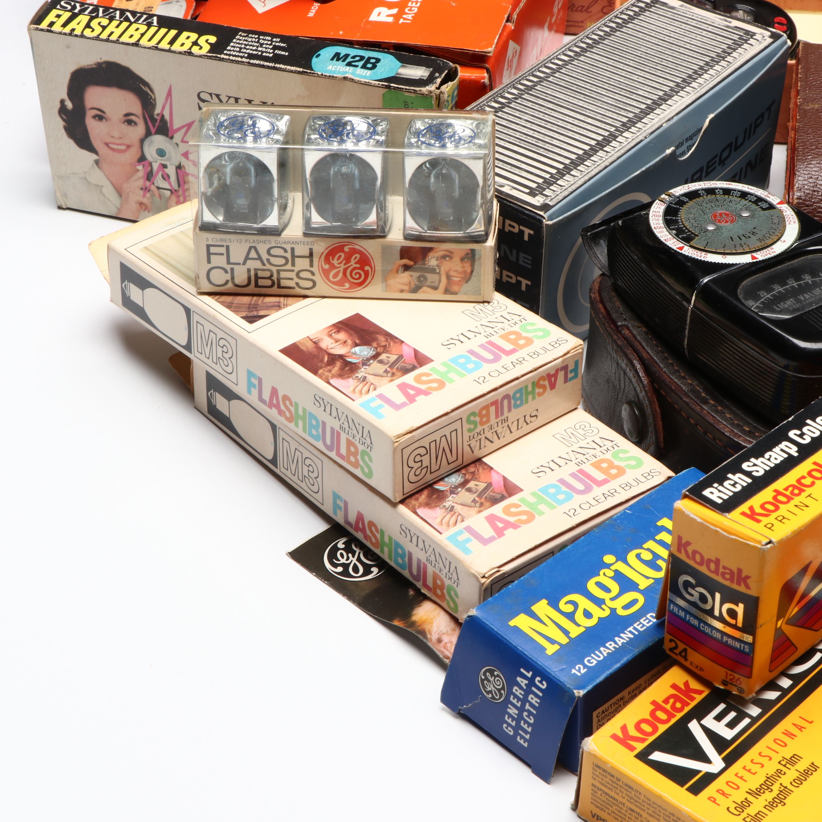 Lenses, Filters, Light Meters and More Camera Accessories, Mid to Late 20th C.