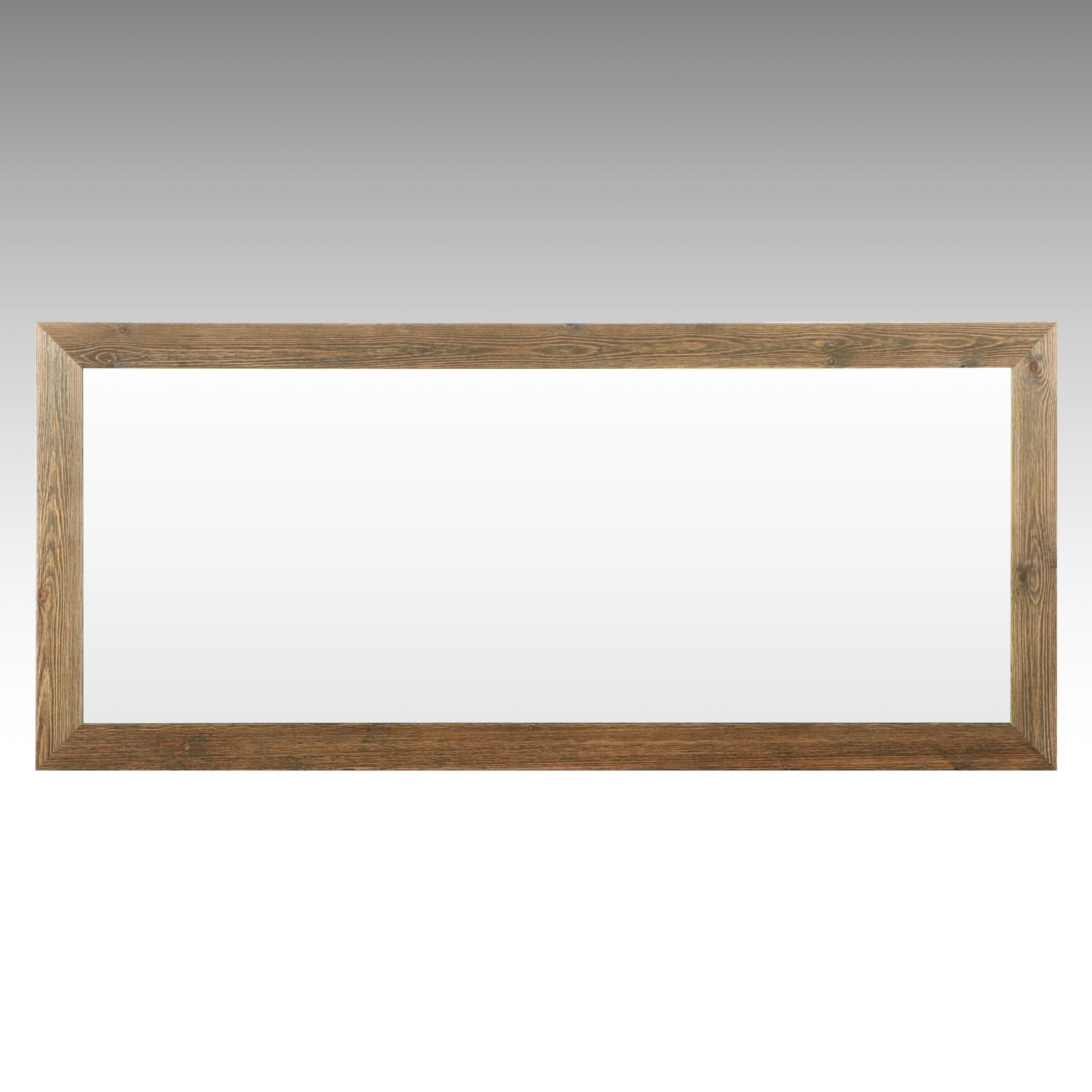 Wexford Home Wooden Rectangular Wall Mirror