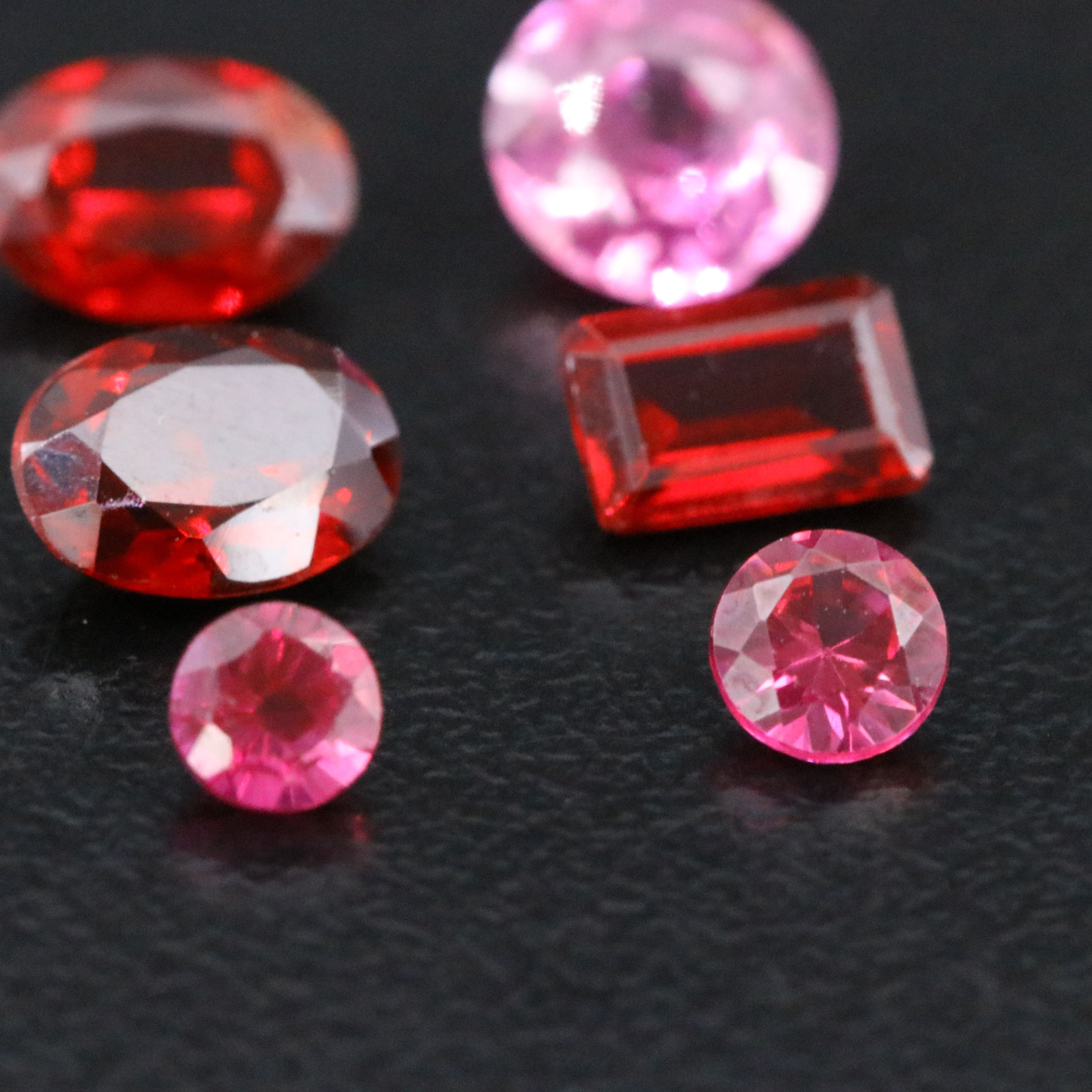 Loose 6.10 CTW Lab Grown Rubies