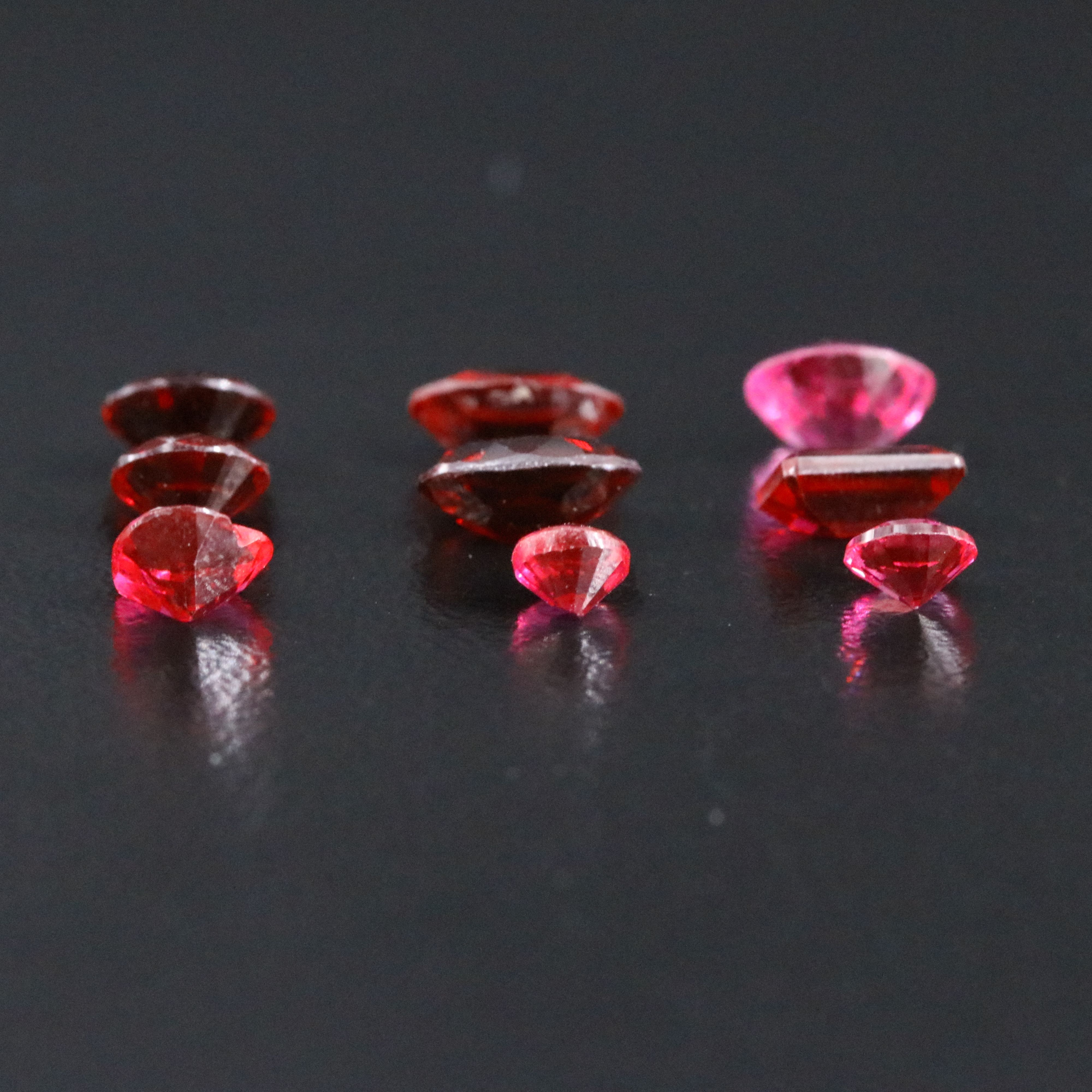 Loose 6.10 CTW Lab Grown Rubies