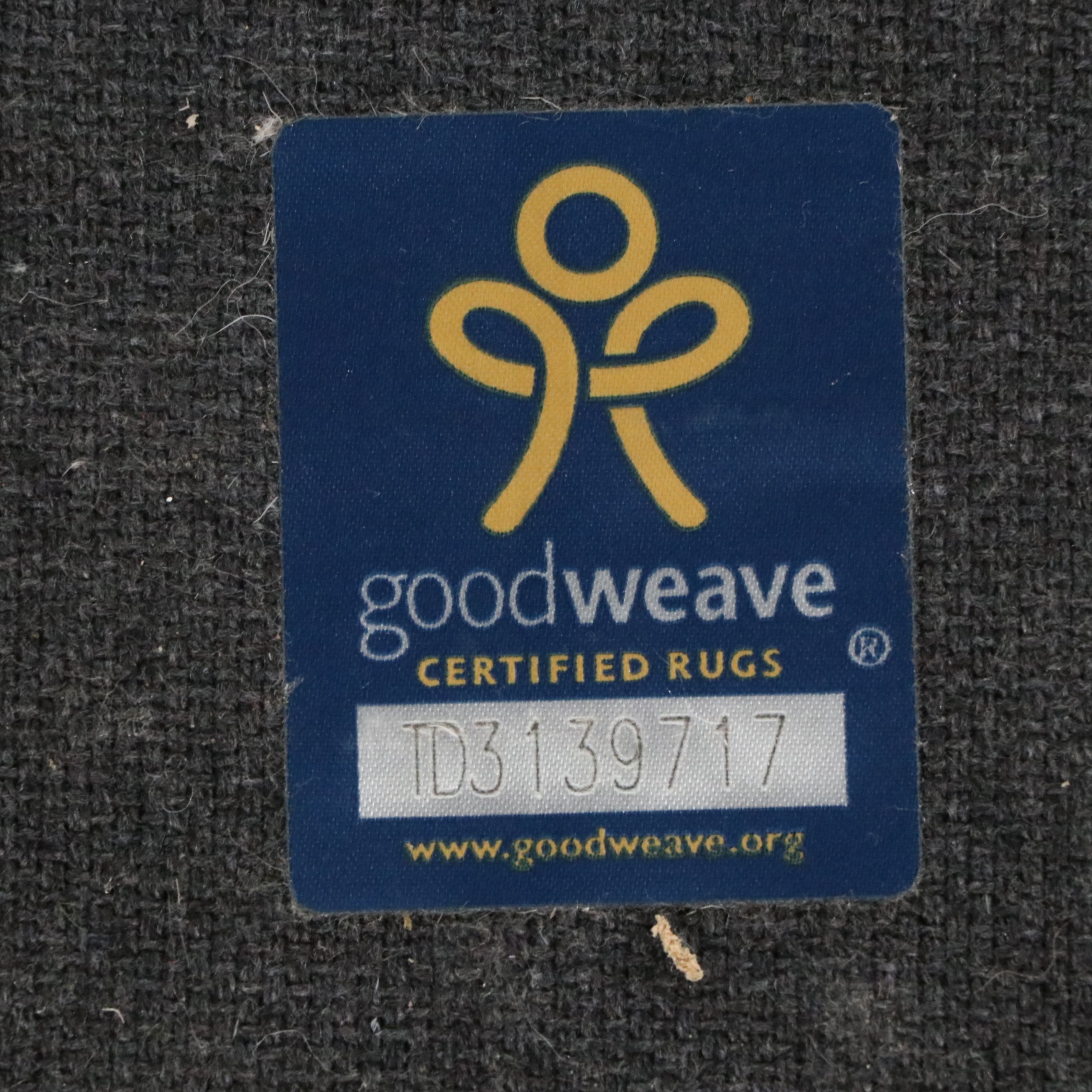 5'1 x 7' Hand-Tufted Indian Contemporary Geometric Area Rug