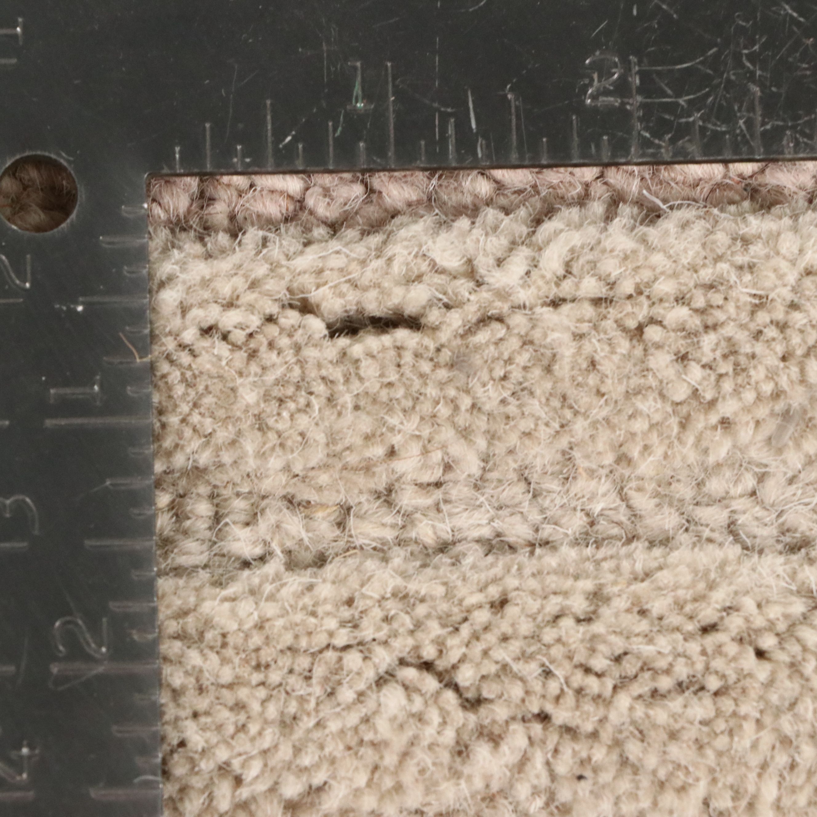 5'1 x 7' Hand-Tufted Indian Contemporary Geometric Area Rug