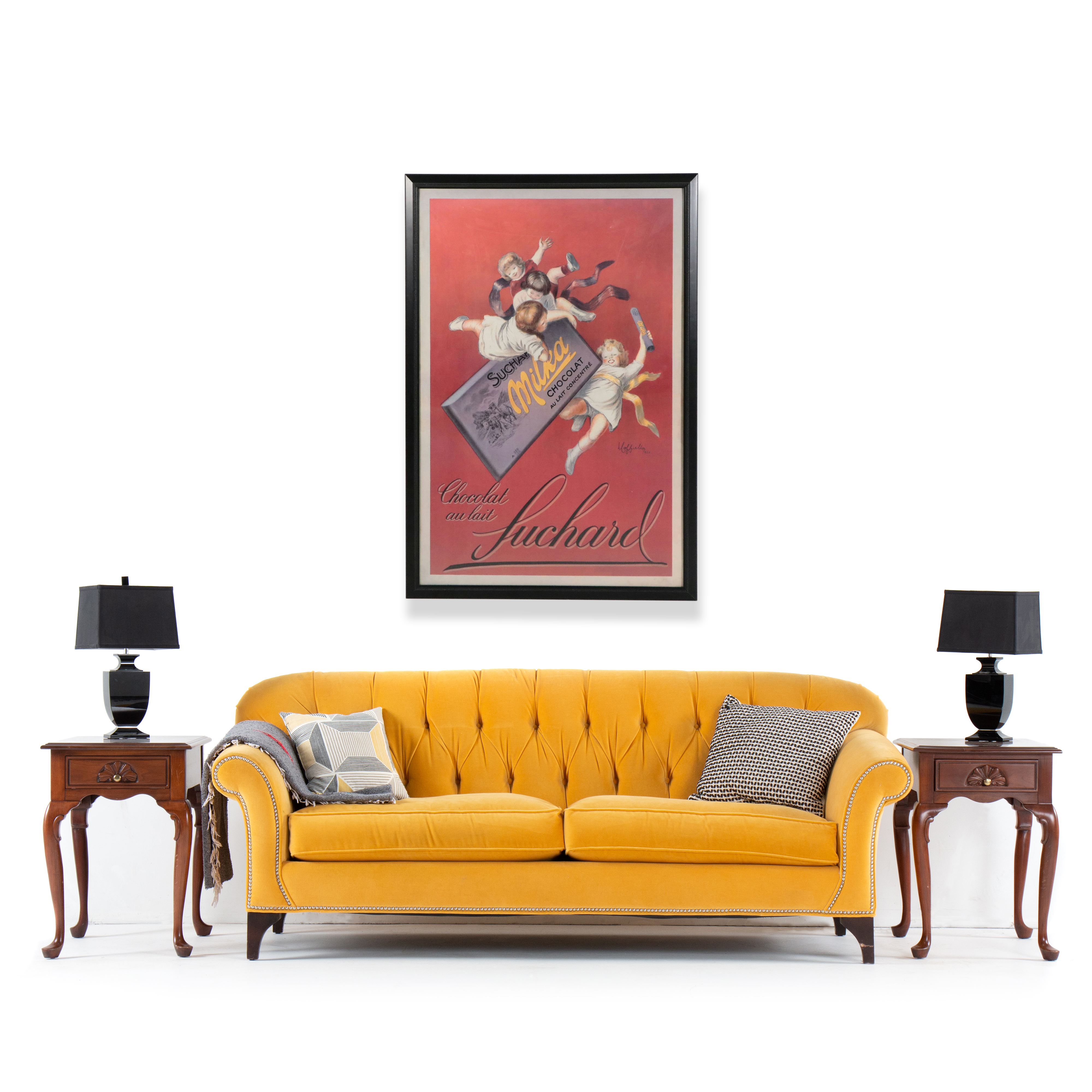 Chocolat Suchard Advertisement Offset Lithograph After Leonetto Cappiello, 1998