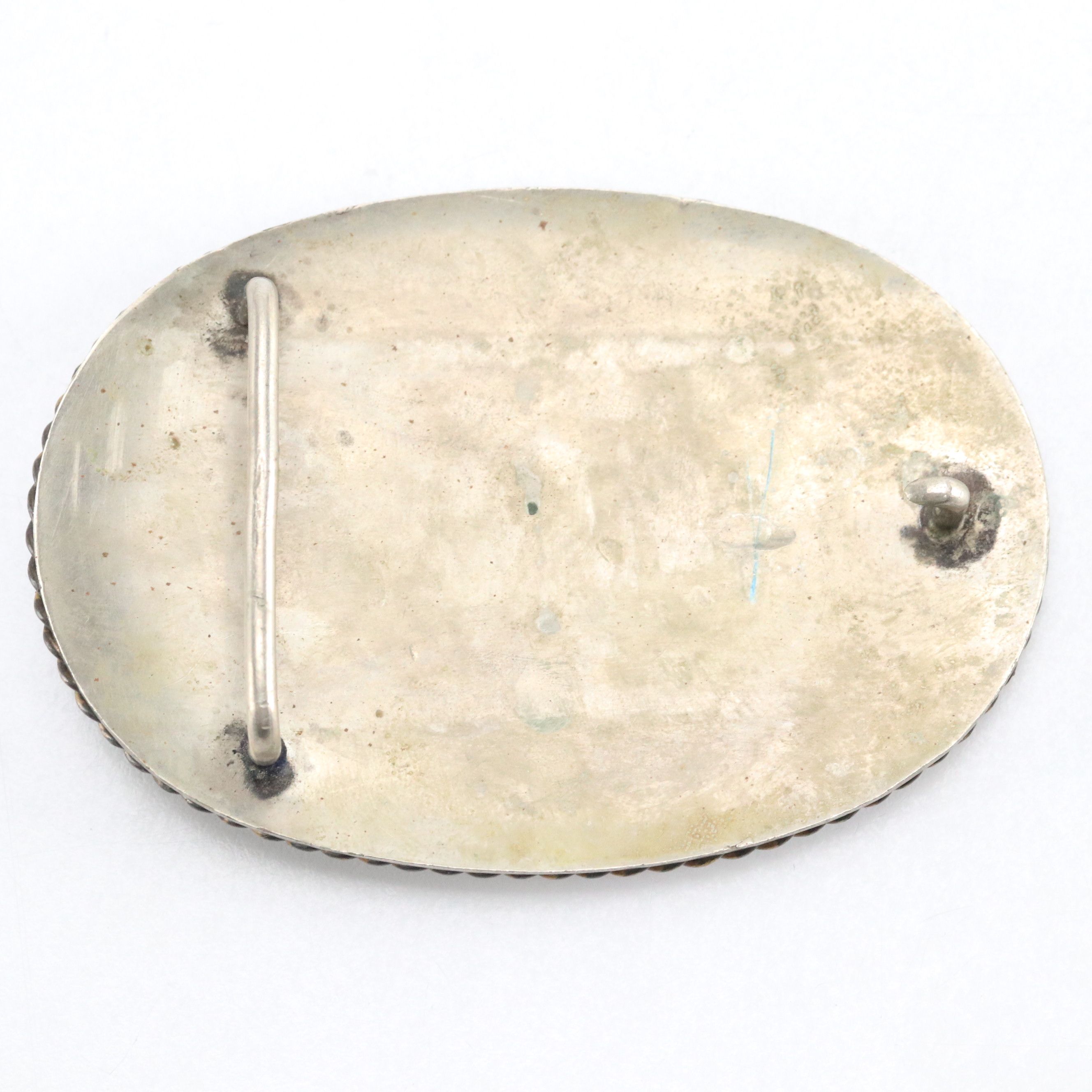 Don Applegate Stainless Buckle and Other Western/Commemorative Buckles w/ Case