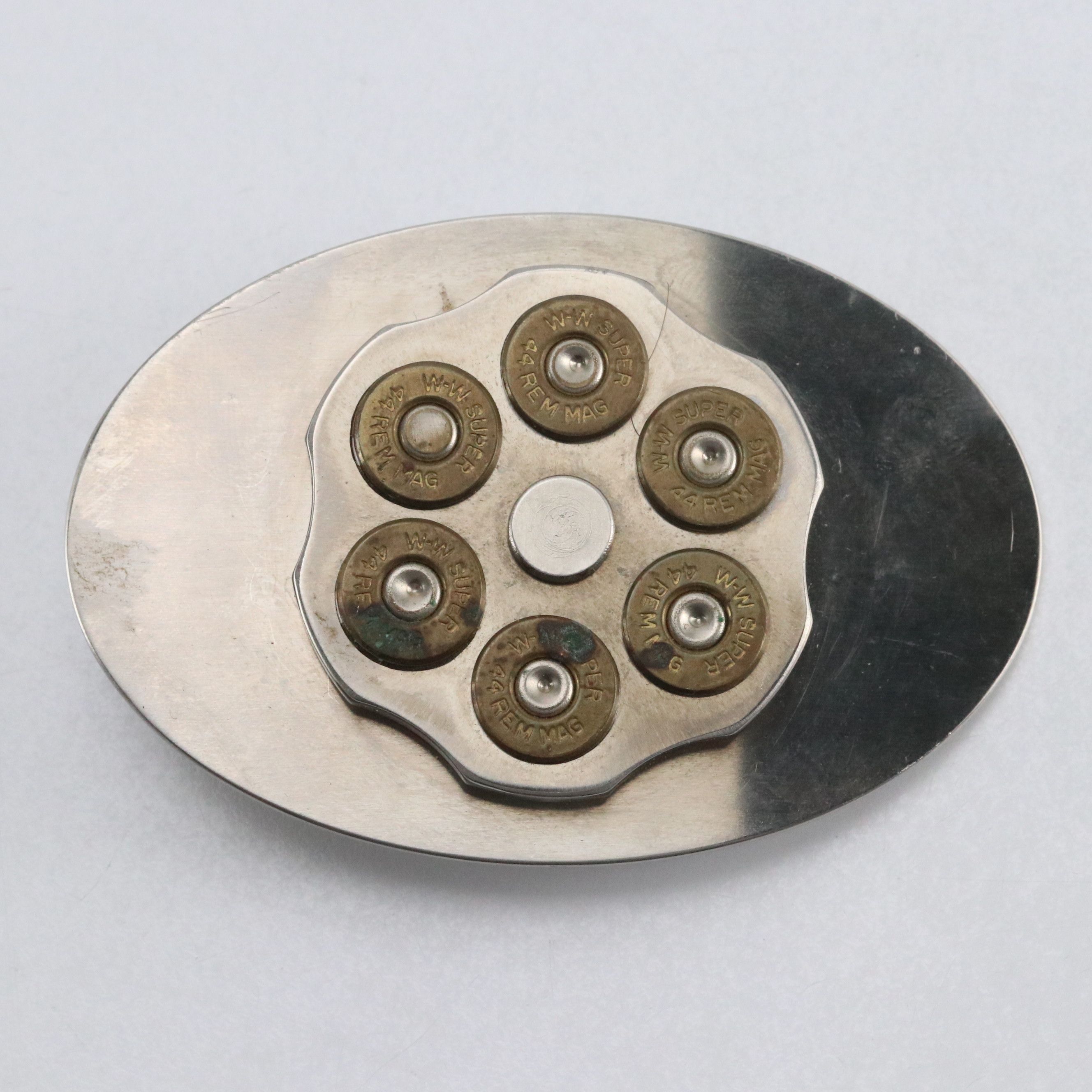 Don Applegate Stainless Buckle and Other Western/Commemorative Buckles w/ Case