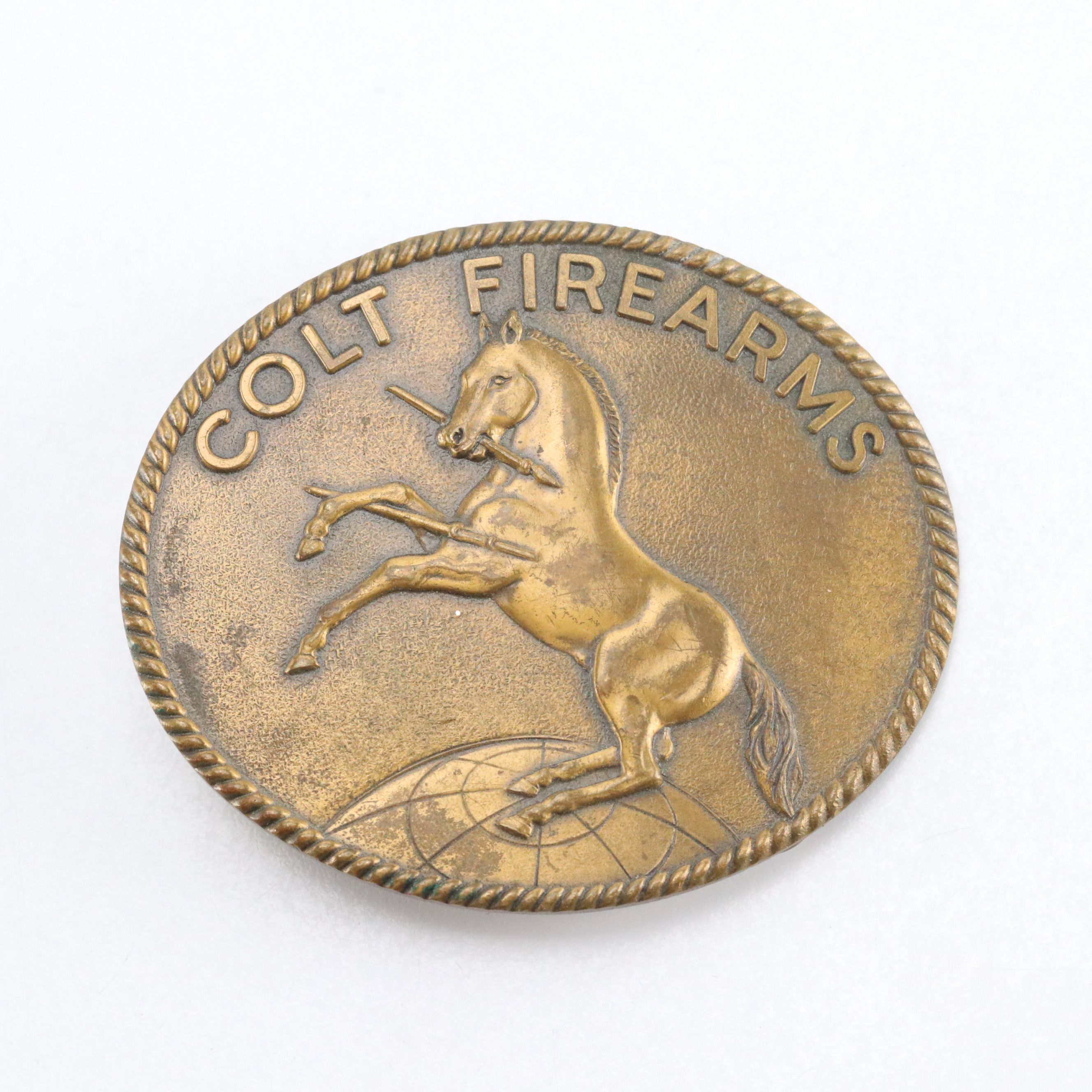 Don Applegate Stainless Buckle and Other Western/Commemorative Buckles w/ Case