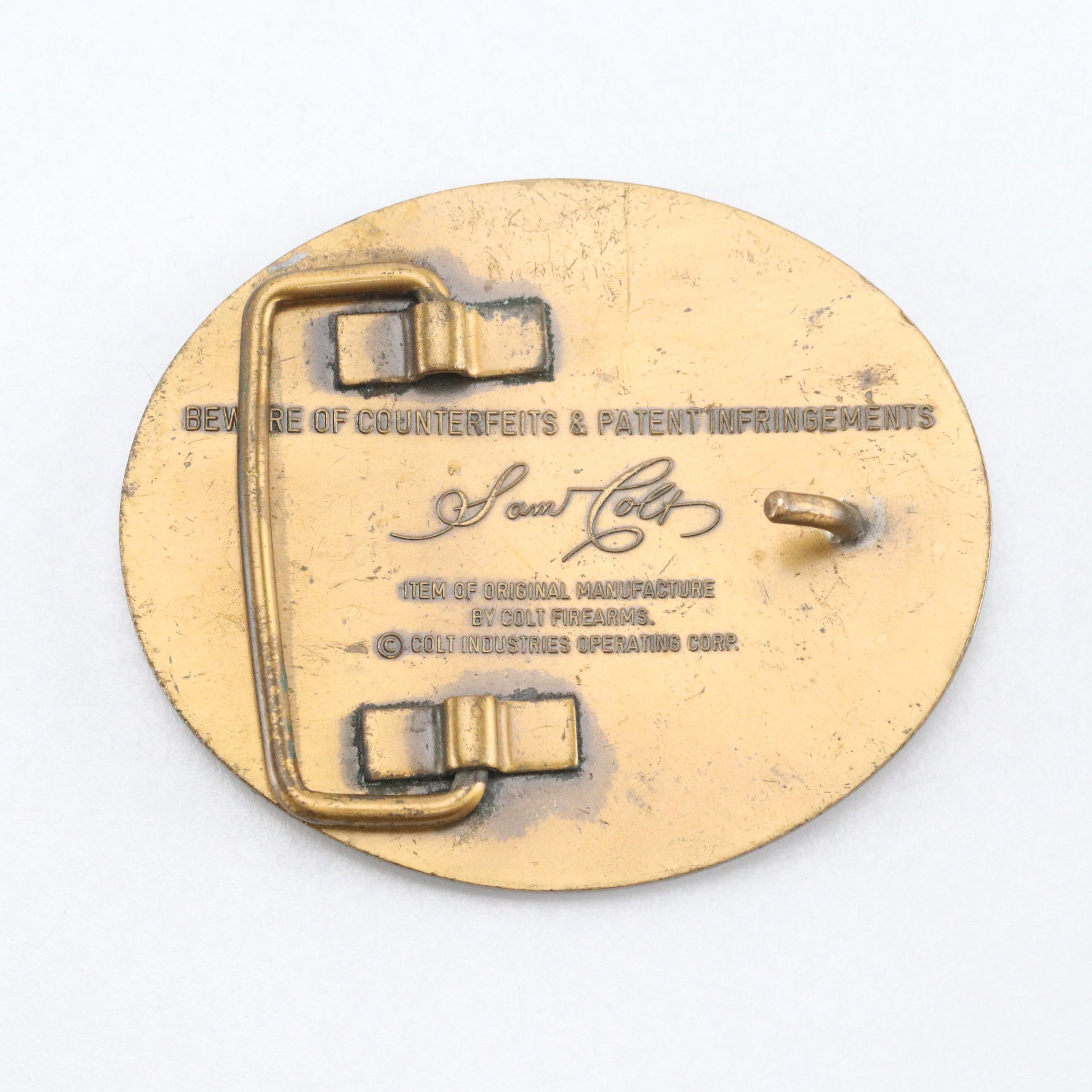 Don Applegate Stainless Buckle and Other Western/Commemorative Buckles w/ Case