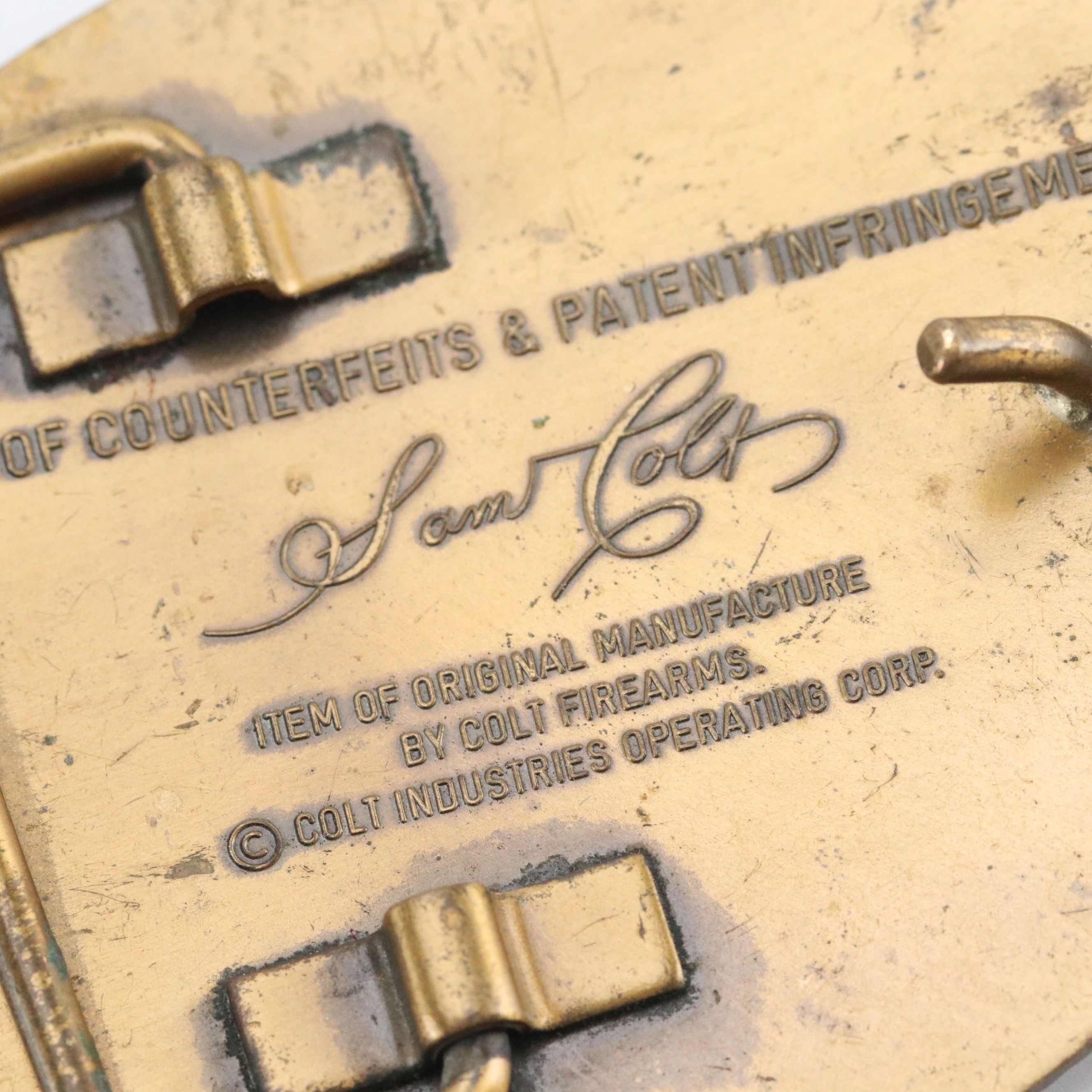 Don Applegate Stainless Buckle and Other Western/Commemorative Buckles w/ Case