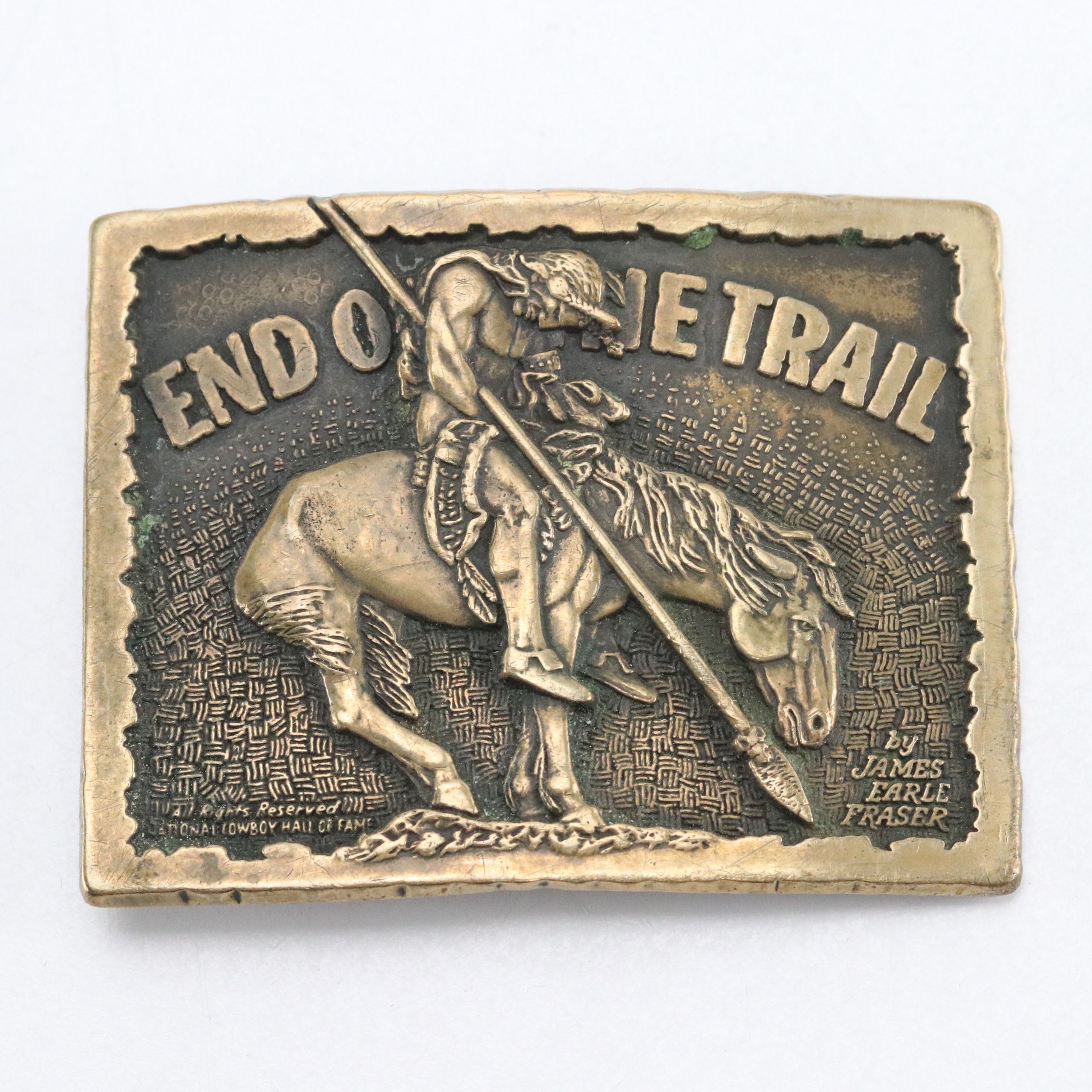 Don Applegate Stainless Buckle and Other Western/Commemorative Buckles w/ Case