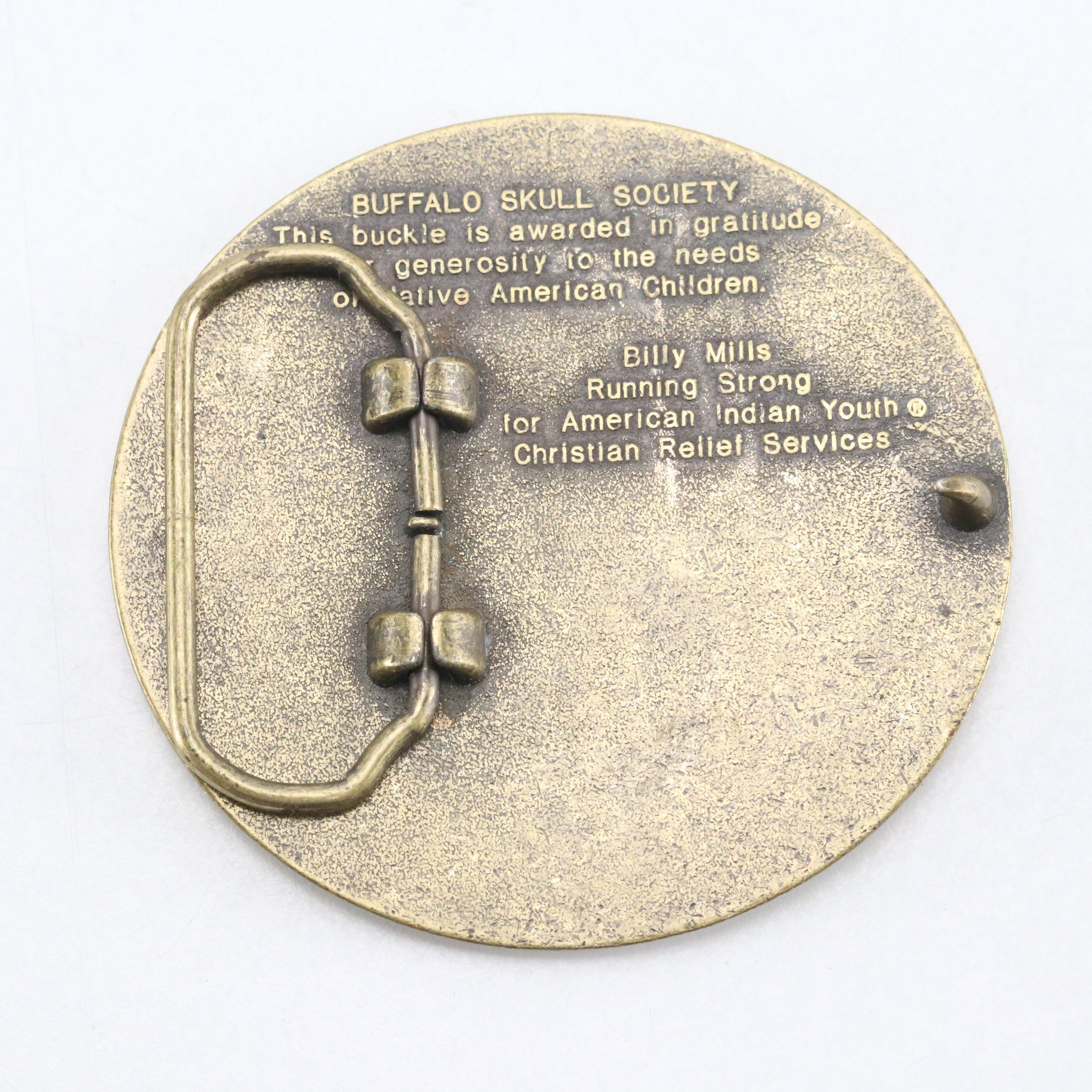 Don Applegate Stainless Buckle and Other Western/Commemorative Buckles w/ Case