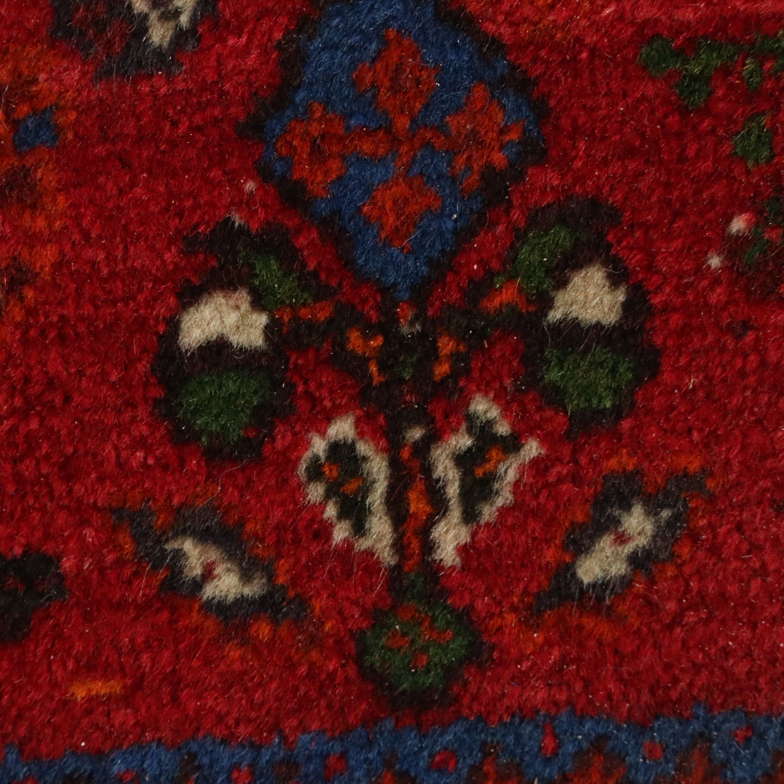 3'9 x 5'6 Hand-Knotted Persian Qashqai Area Rug