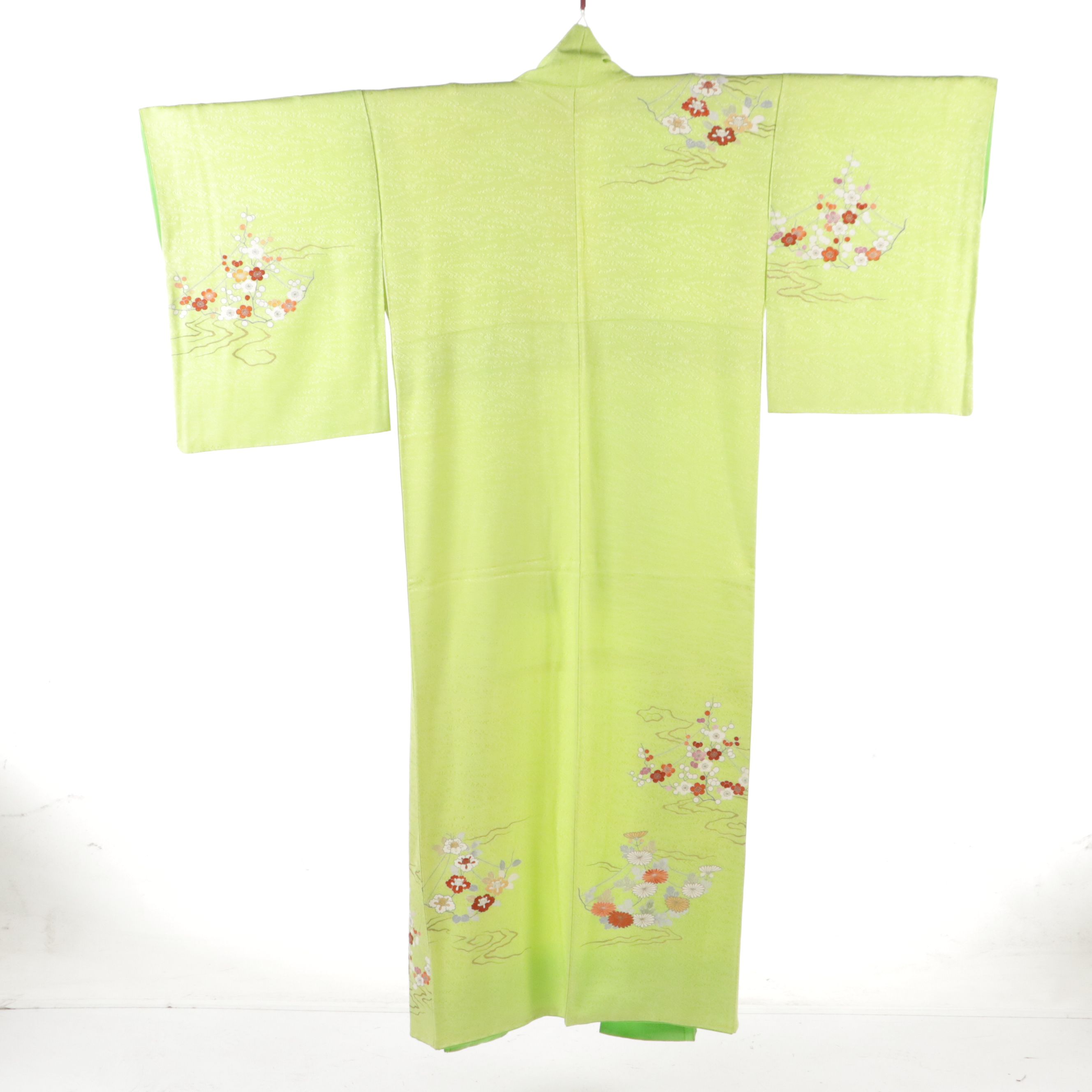 Japanese Kinsai Komon Kimono