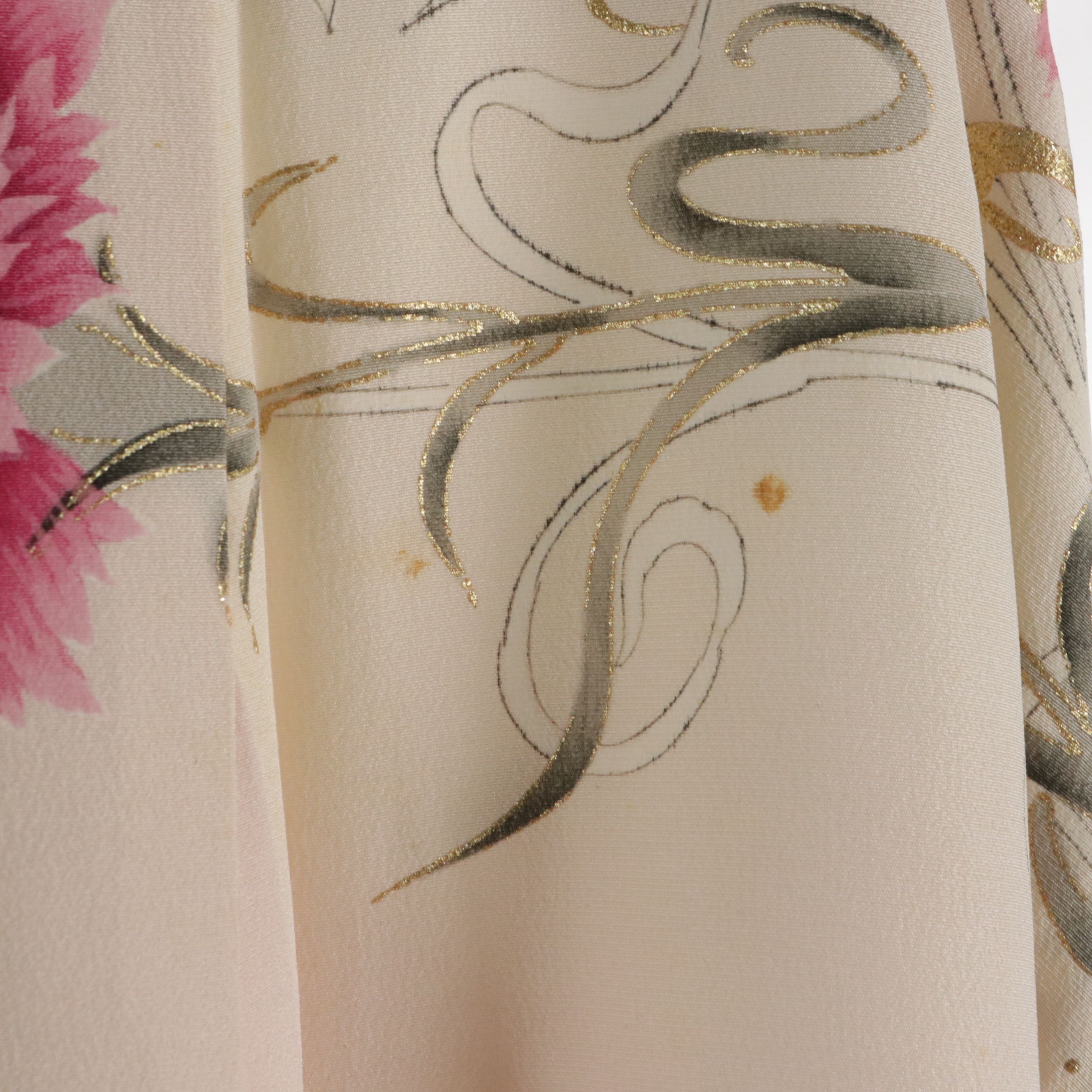 Japanese Kinsai Komon Kimono