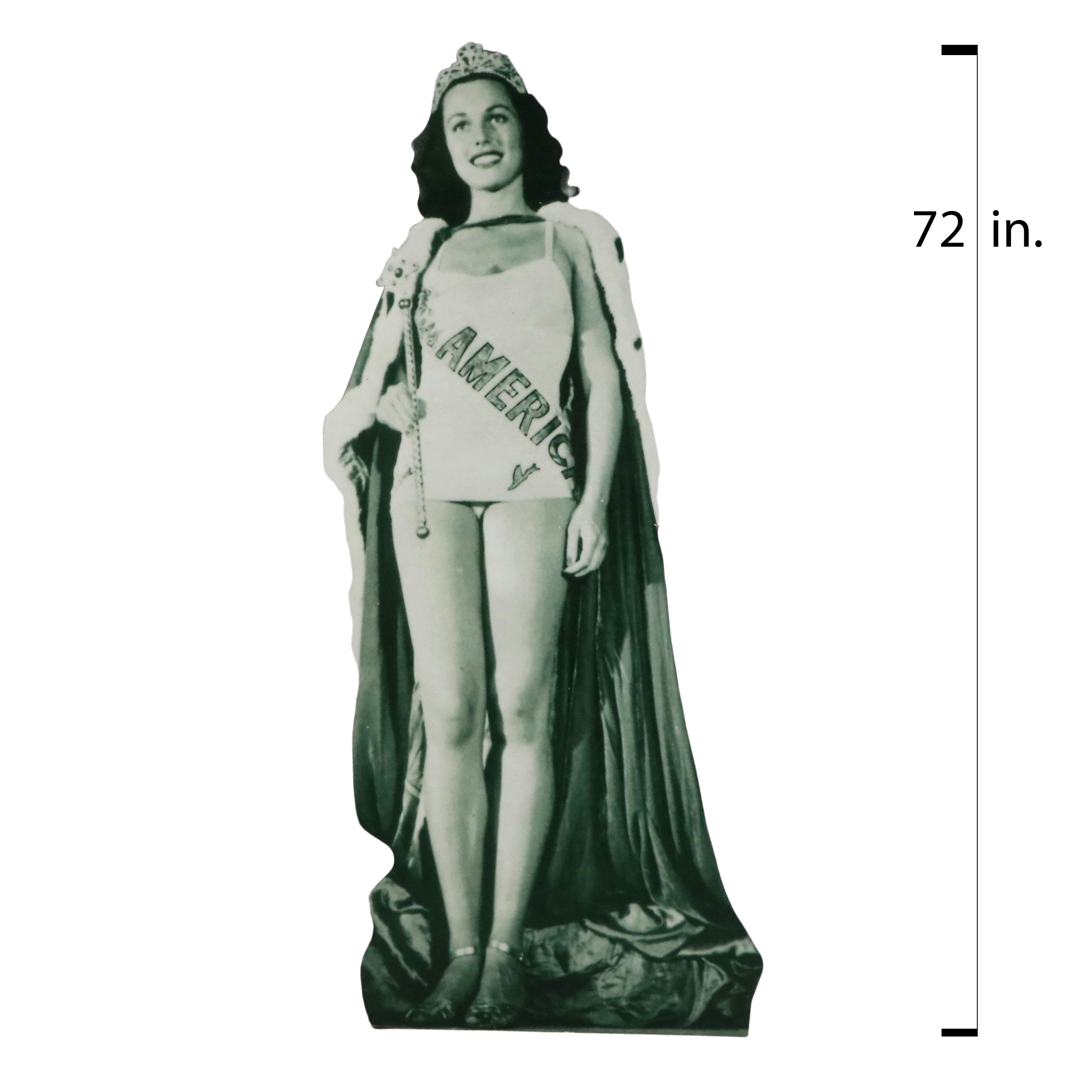 Life-Sized Digital Print Cut-Out of Bess Myerson, Late 20th to 21st Century