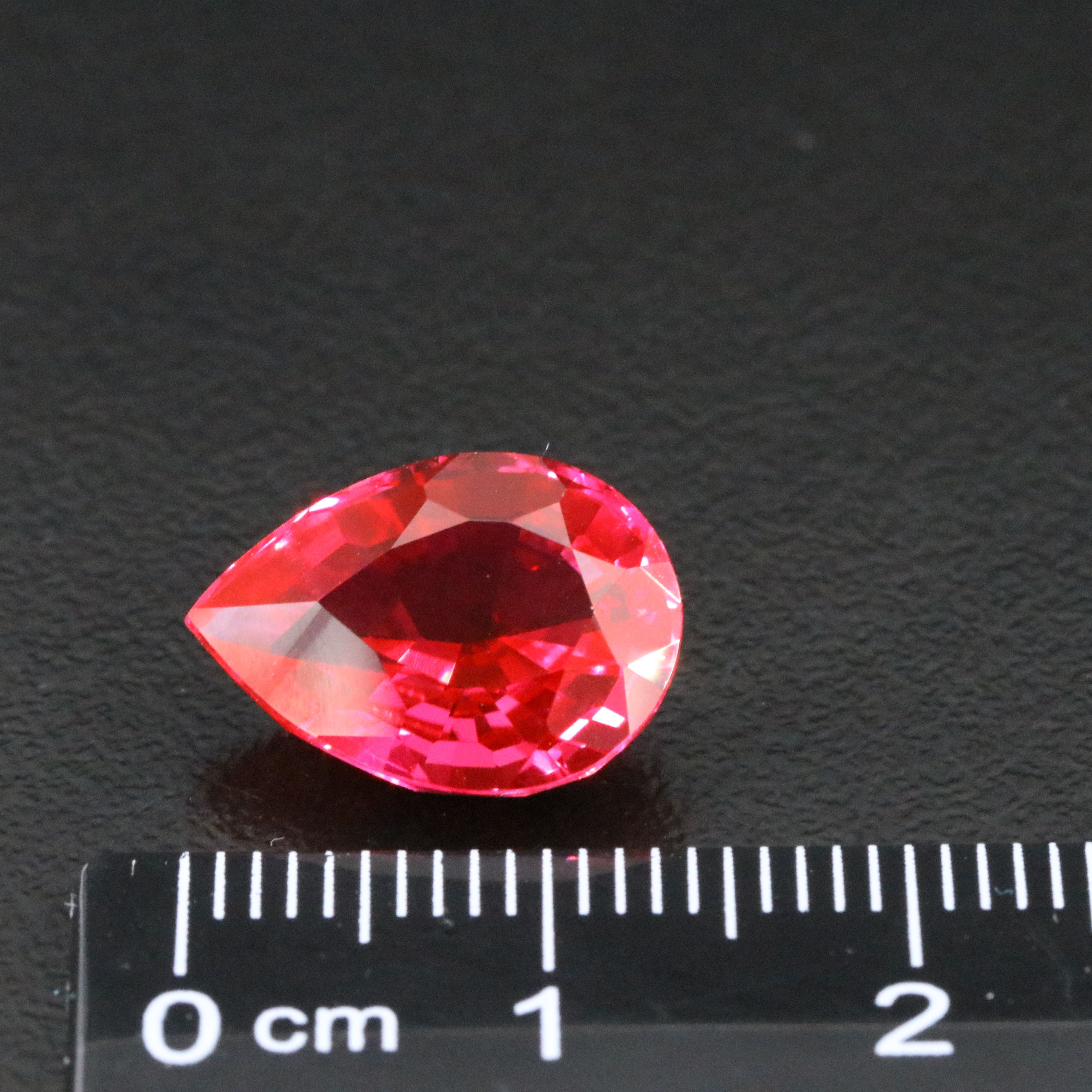 Loose 7.02 CT Lab Grown Ruby