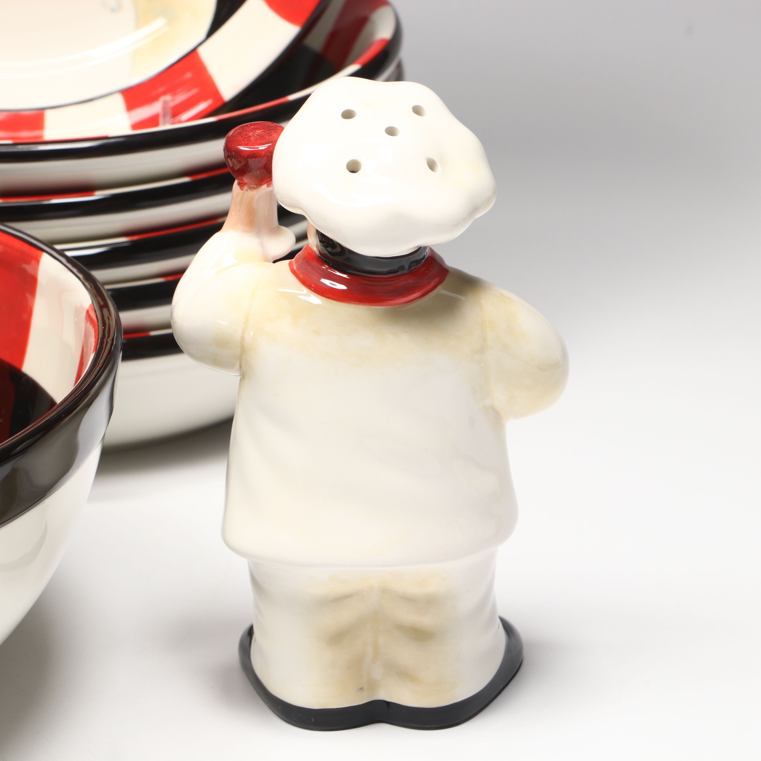 Stephanie Stouffer Retro Chef Dinnerware and Figurine by Certified International