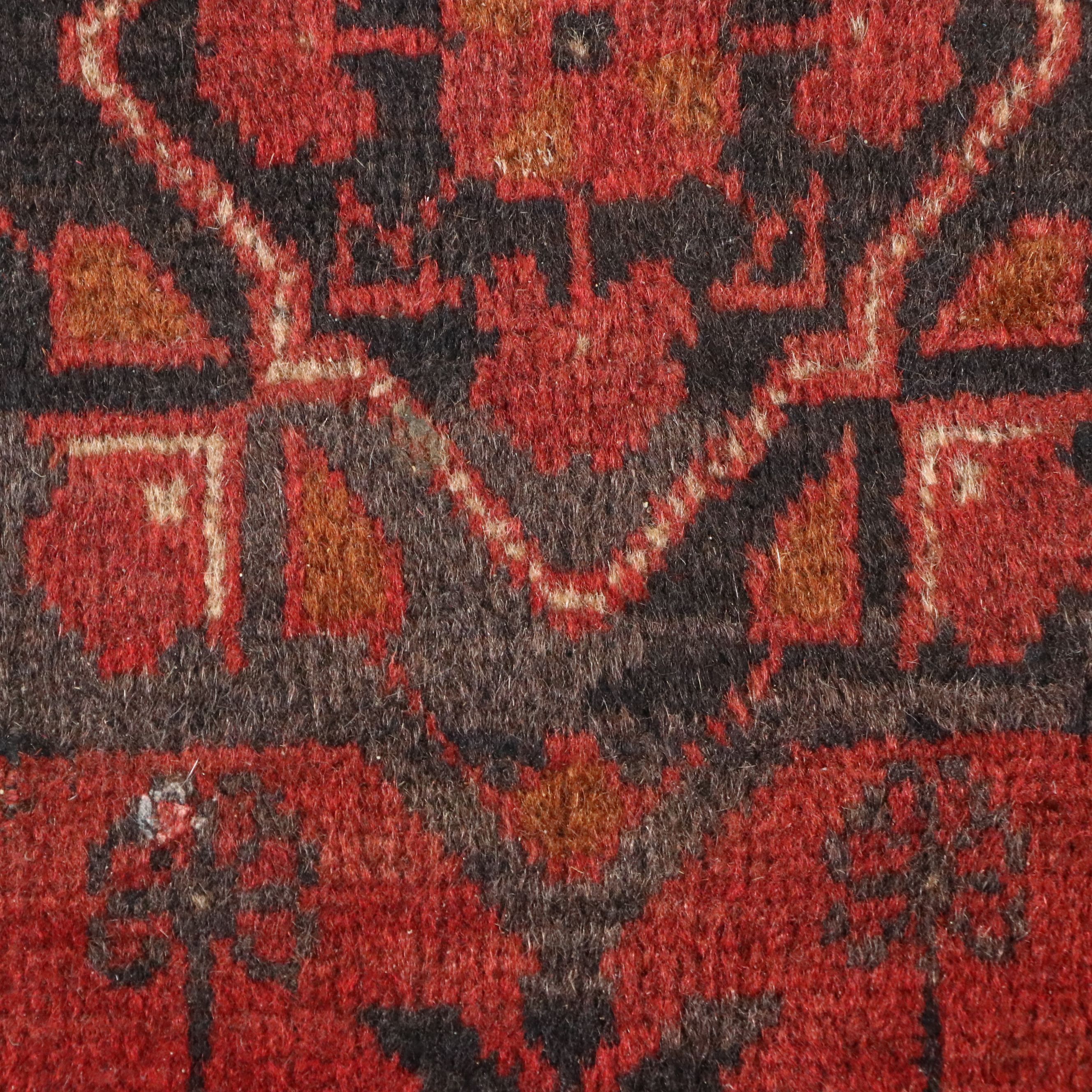 5' x 6'5 Hand-Knotted Afghan Kunduz Area Rug