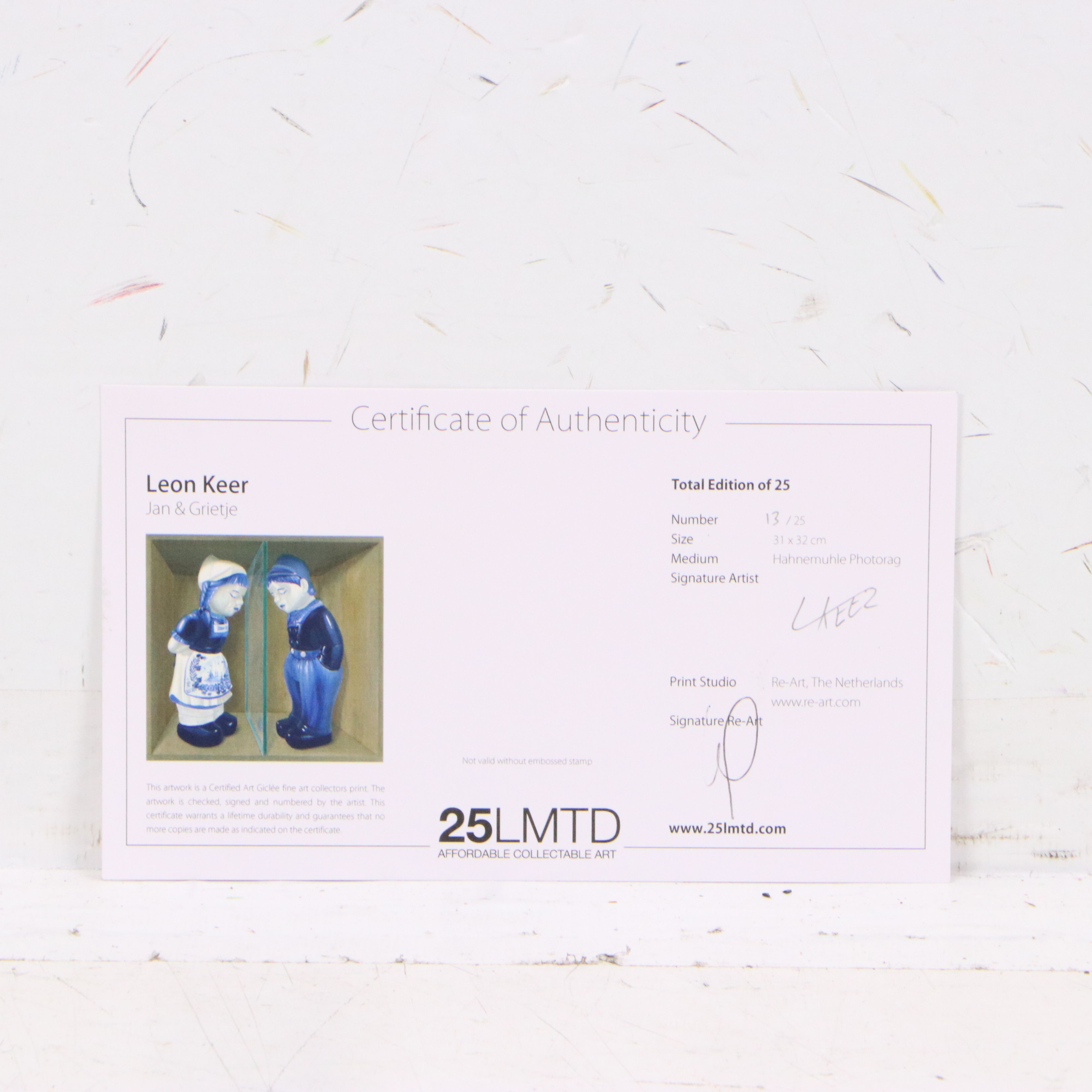 Leon Keer Giclée "Jan & Grietje"