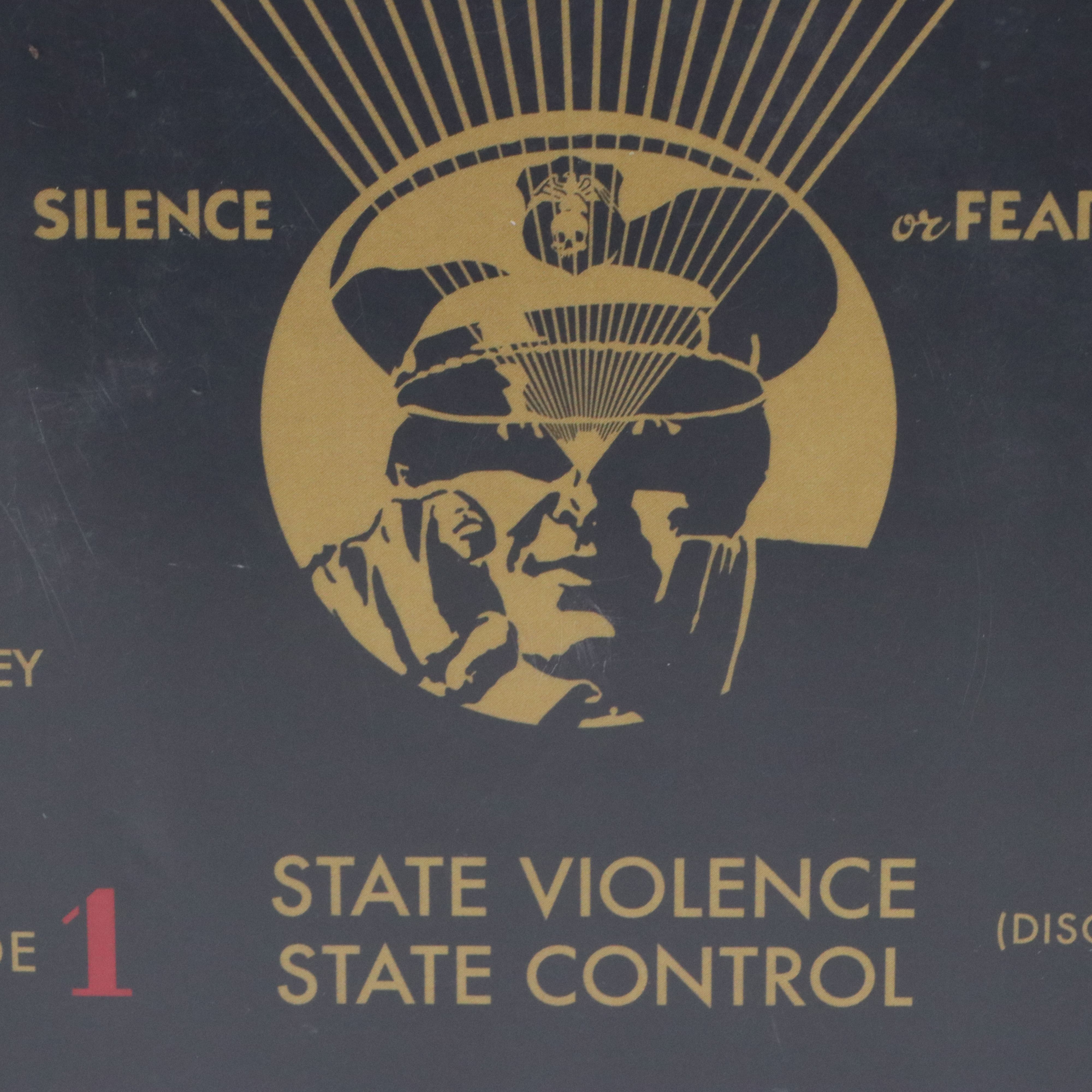 Shepard Fairey 7" Vinyl "State Violence State Control" for NØISE, 2018