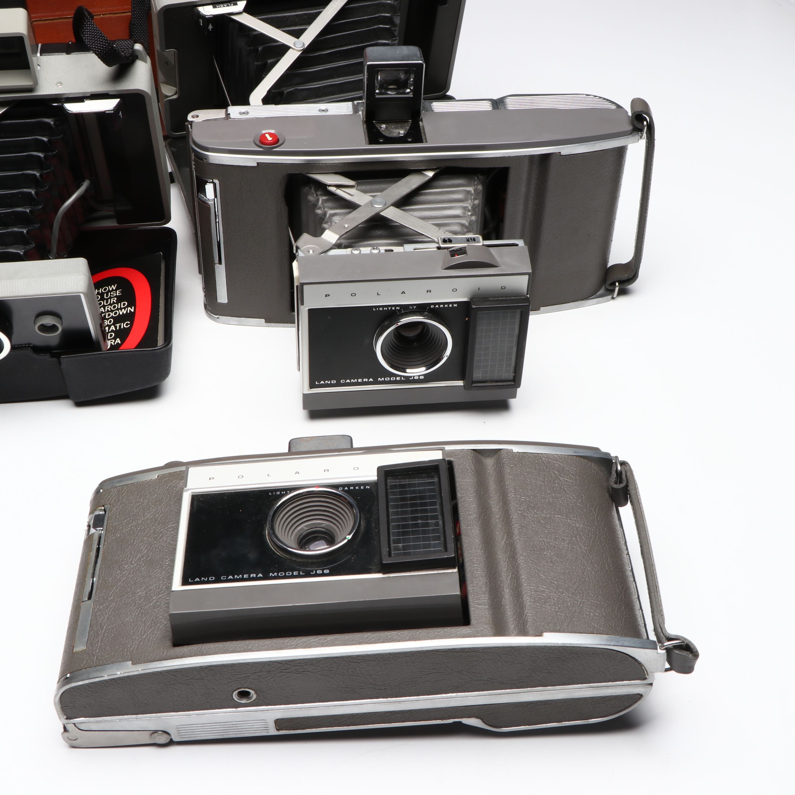 Polaroid Land Camera J66, 800, 430 and More Instant Cameras, Mid to Late 20th C.