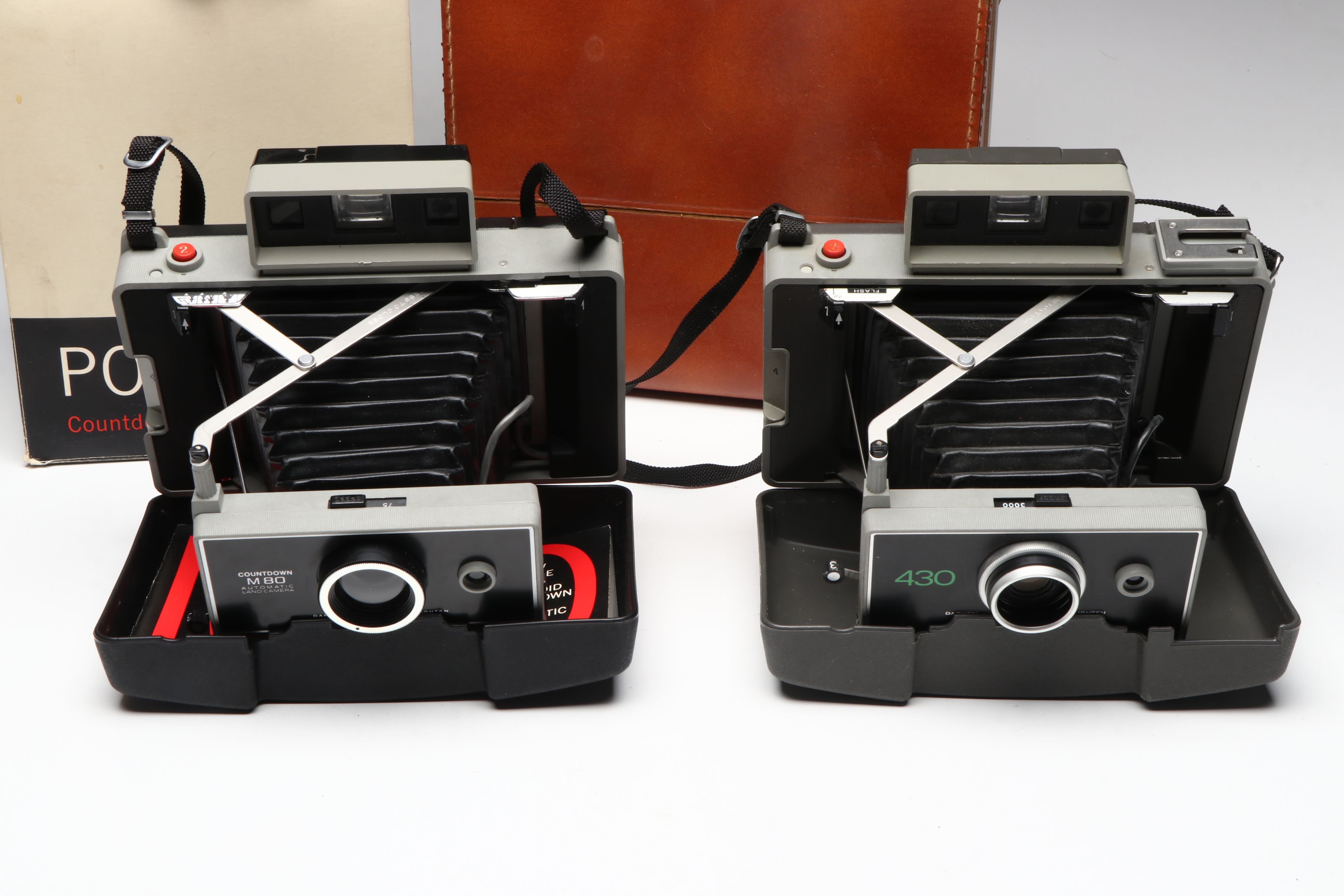 Polaroid Land Camera J66, 800, 430 and More Instant Cameras, Mid to Late 20th C.