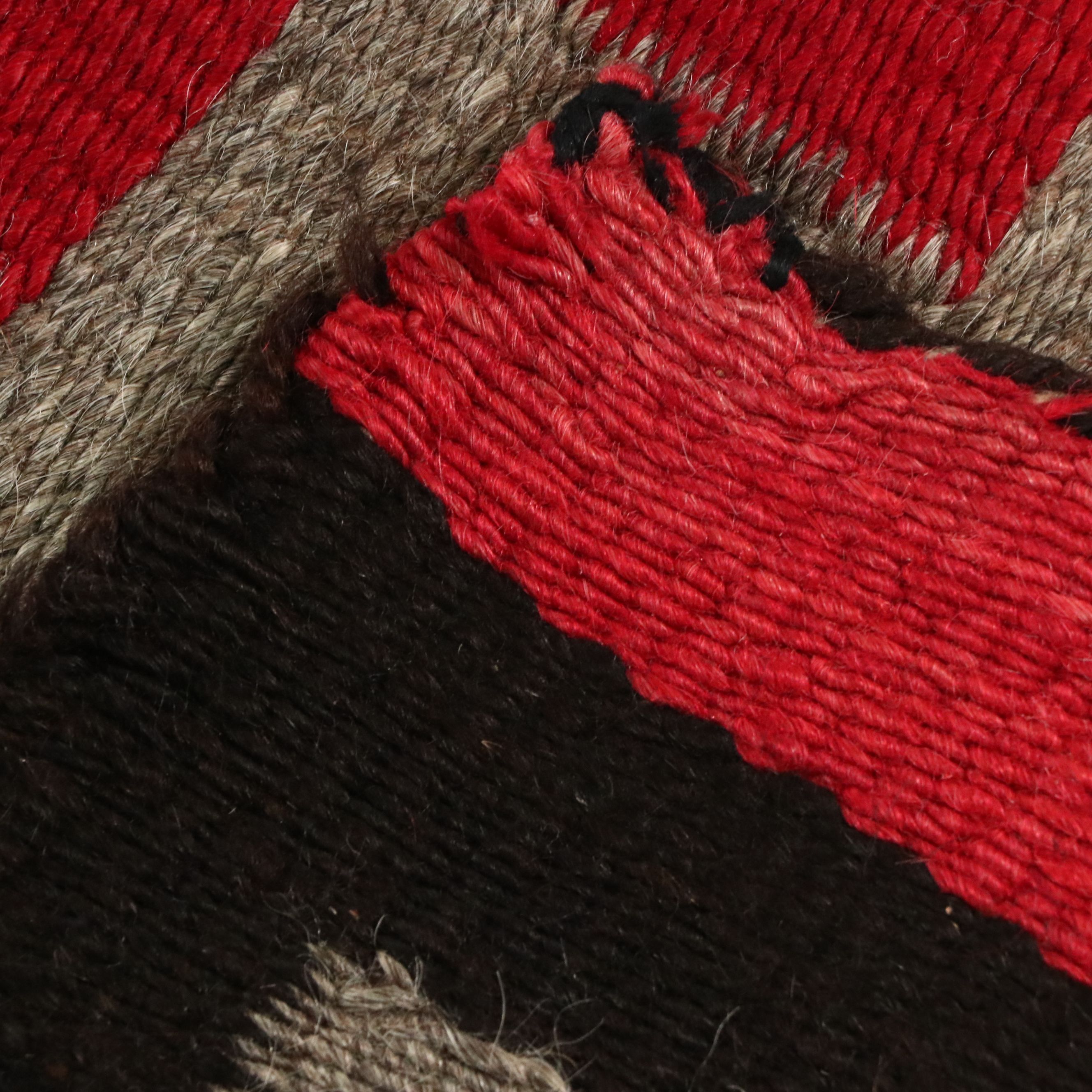 3'10 x 7'6 Handwoven Navajo Ganado Style Eye Dazzler Area Rug