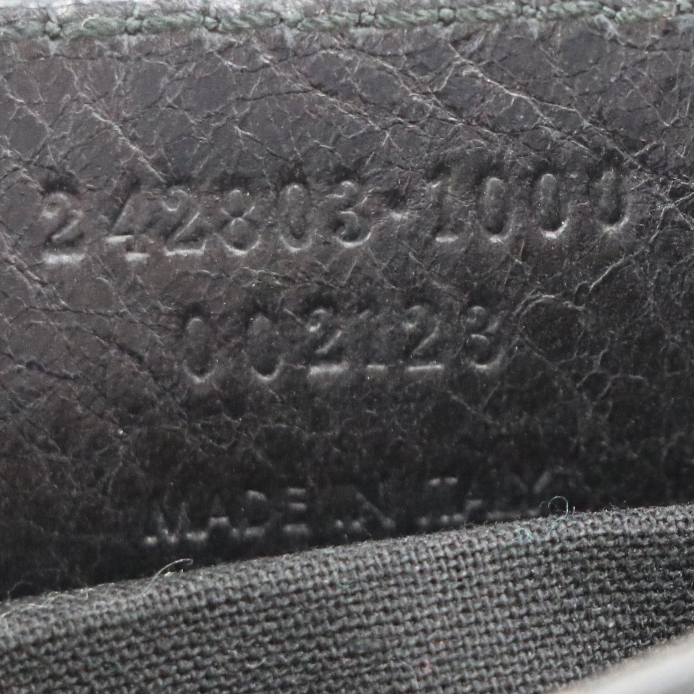 Balenciaga Hip Crossbody Bag in Gris Fossile Agneau Leather