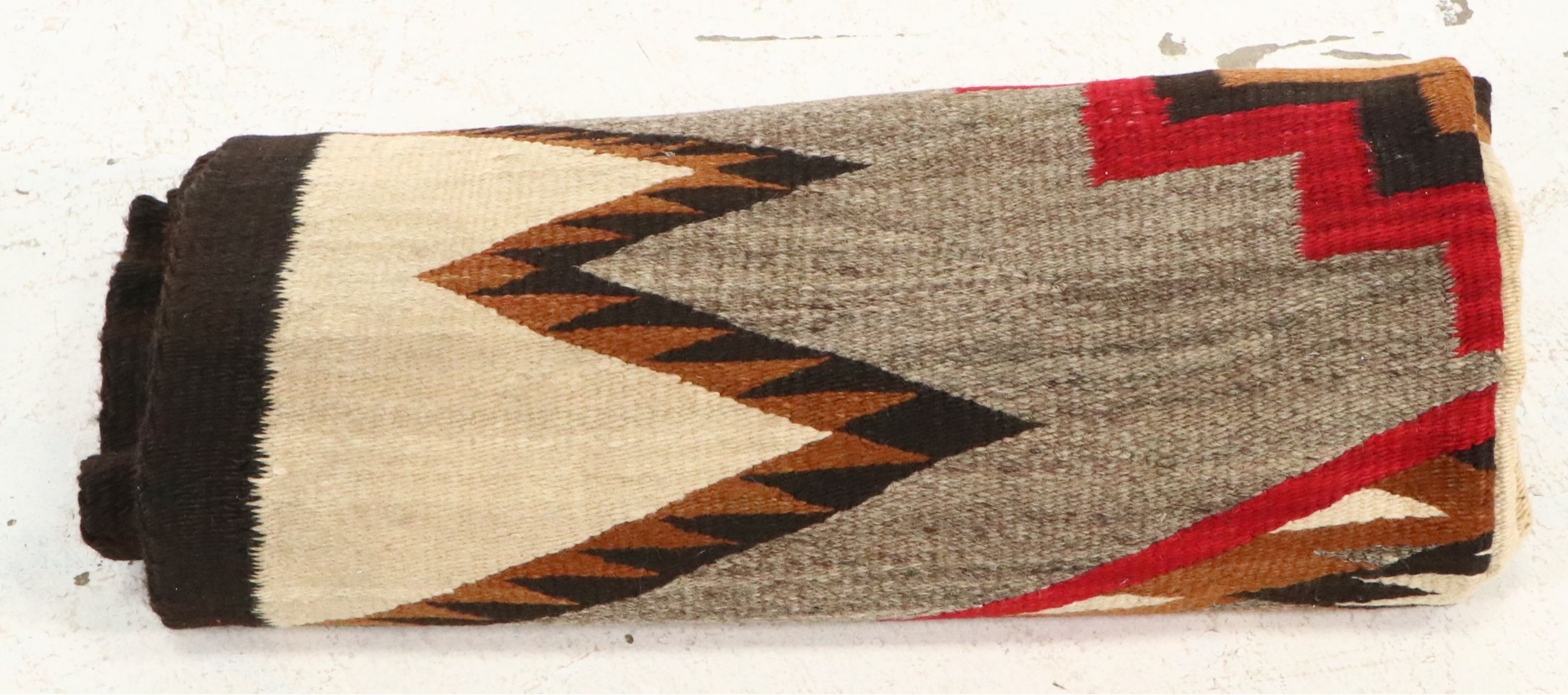 3'10 x 7'6 Handwoven Navajo Ganado Style Eye Dazzler Area Rug