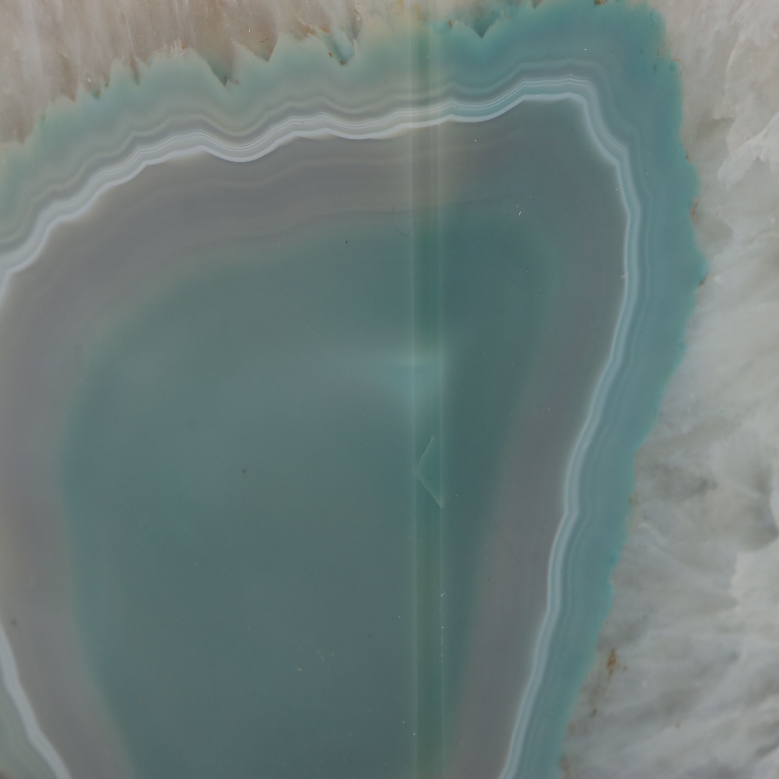 Polished Agate Geode Bookend