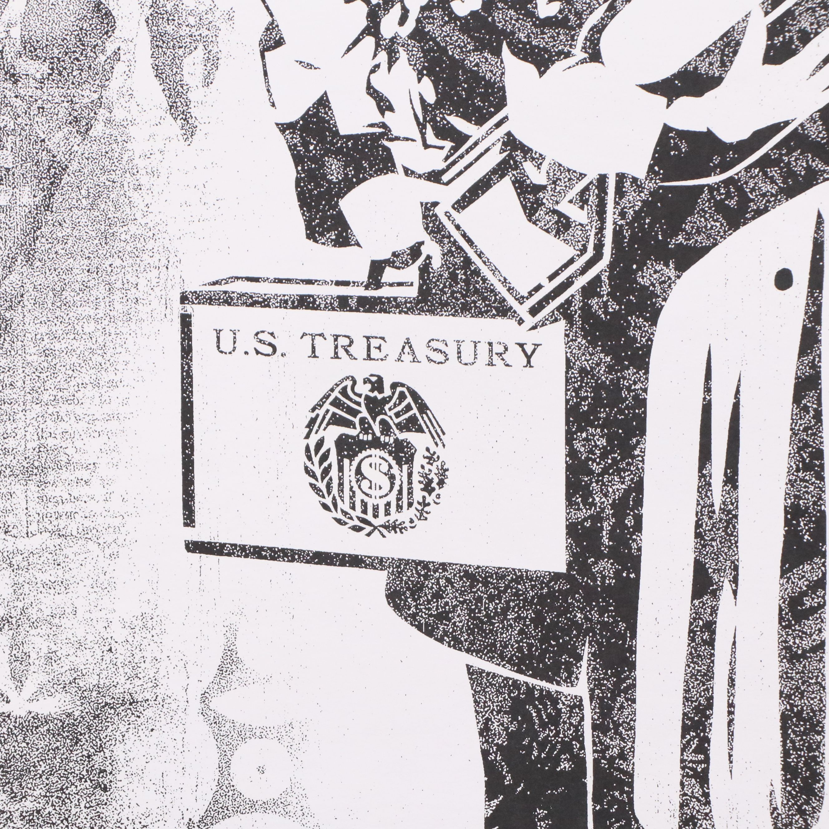 After Shepard Fairey Digital Print "Proud Parents"