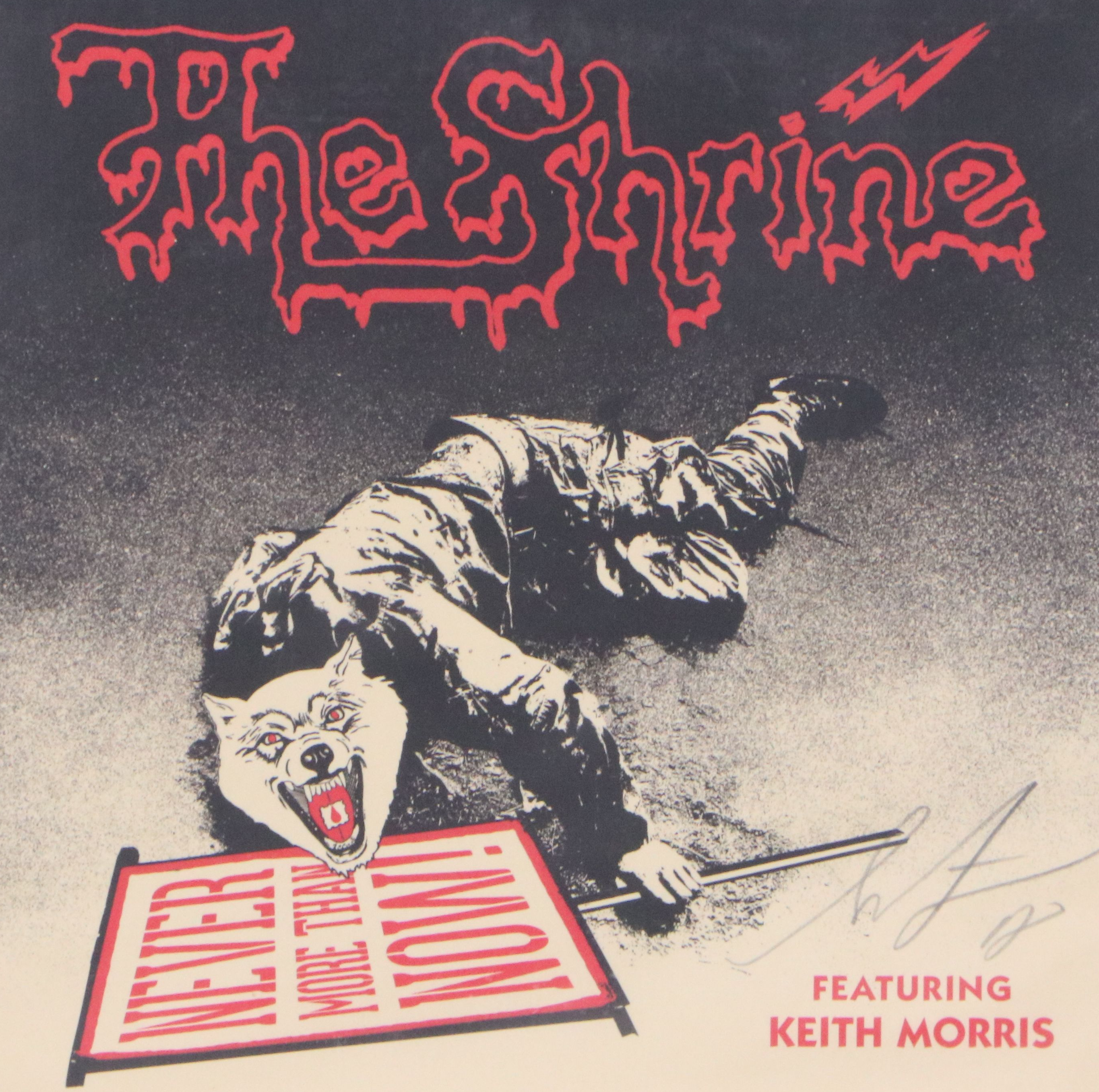 Shepard Fairey 7" Vinyl "Never More Than Now," for The Shrine, 2017