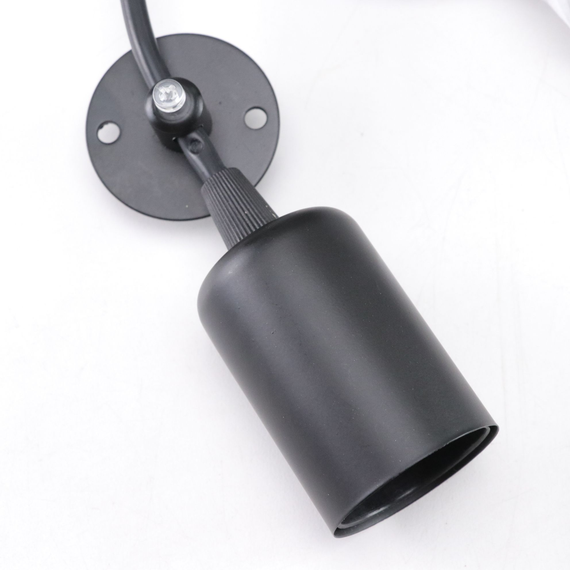 Light Society Industrial Matte Black Tentacle 10-Light Chandelier