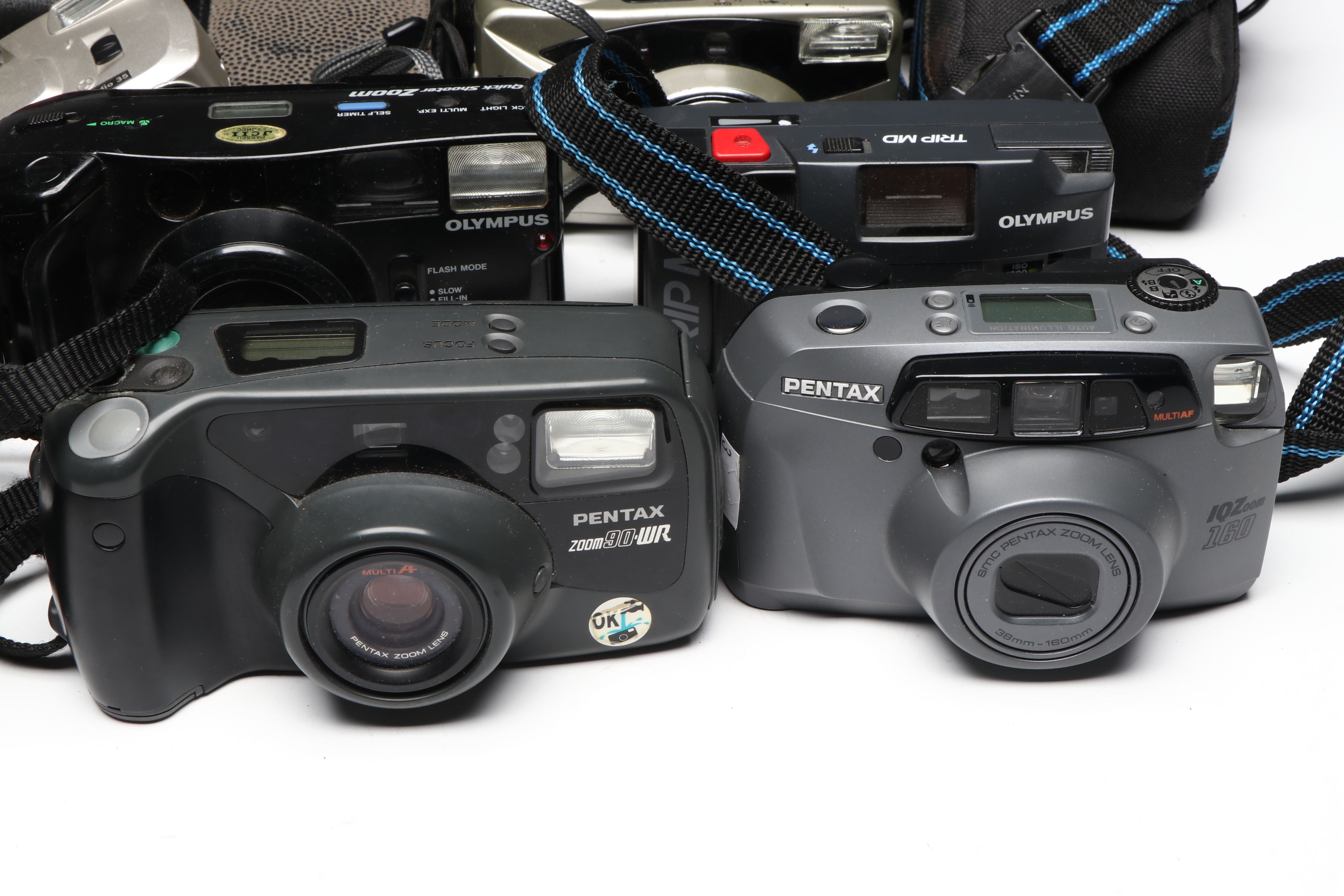 Canon Z135, Olympus Infinity 80 and Other Compact Film Cameras