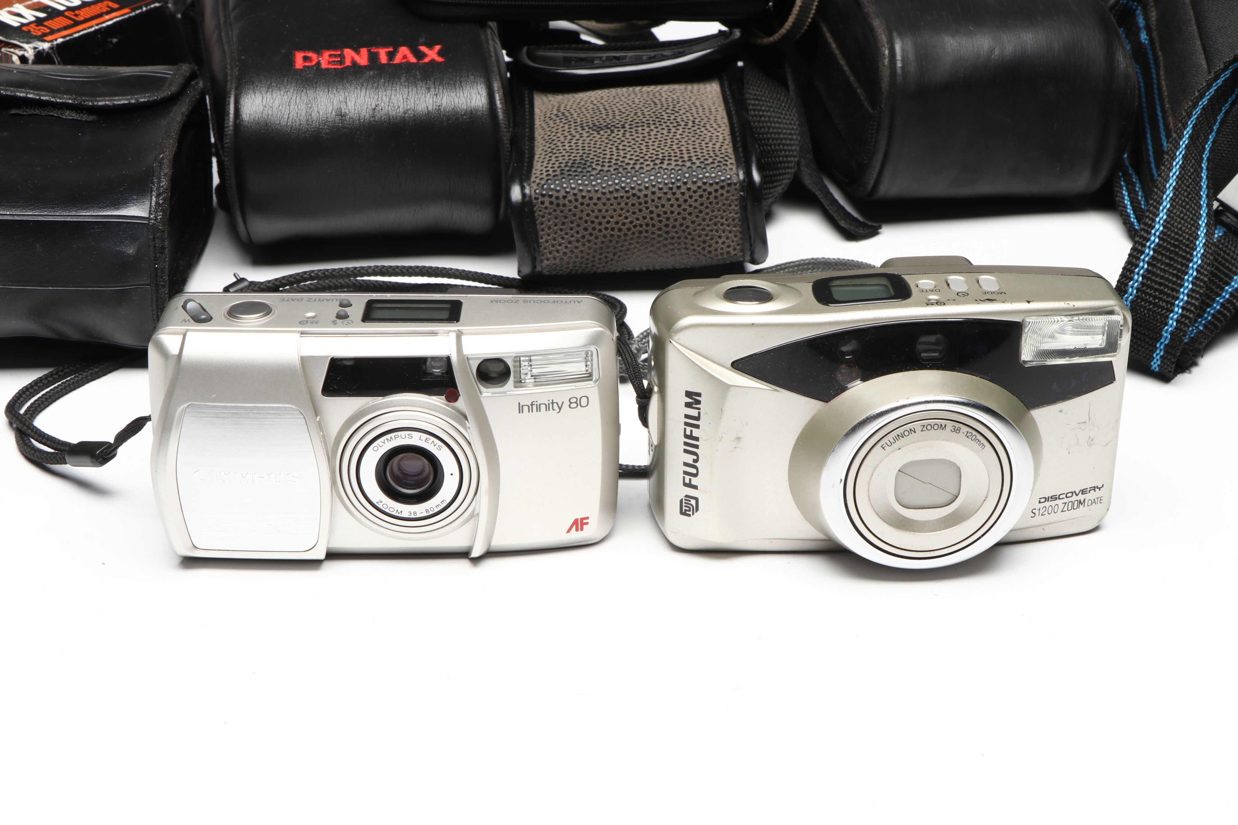 Canon Z135, Olympus Infinity 80 and Other Compact Film Cameras