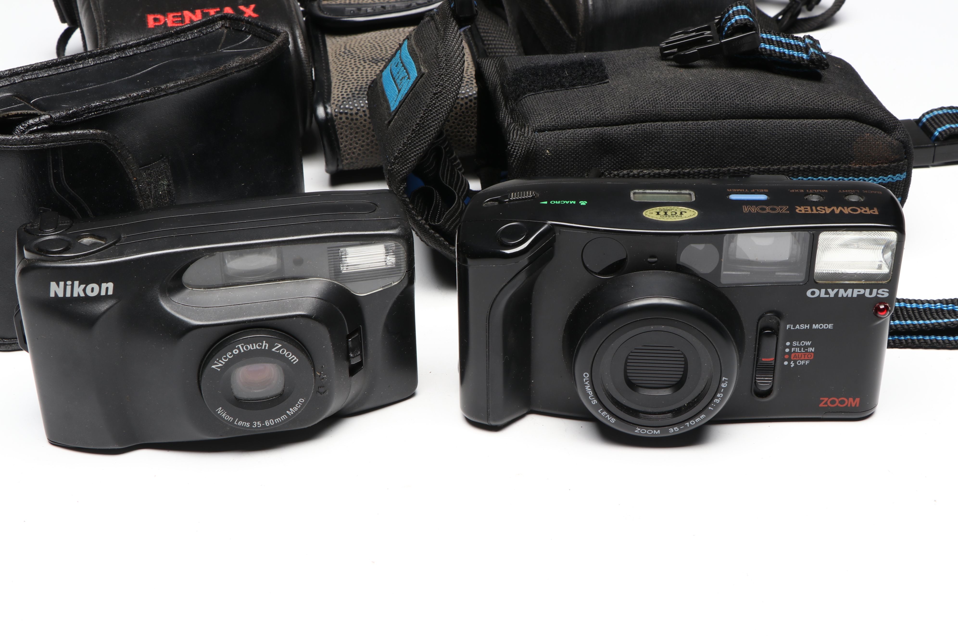 Canon Z135, Olympus Infinity 80 and Other Compact Film Cameras