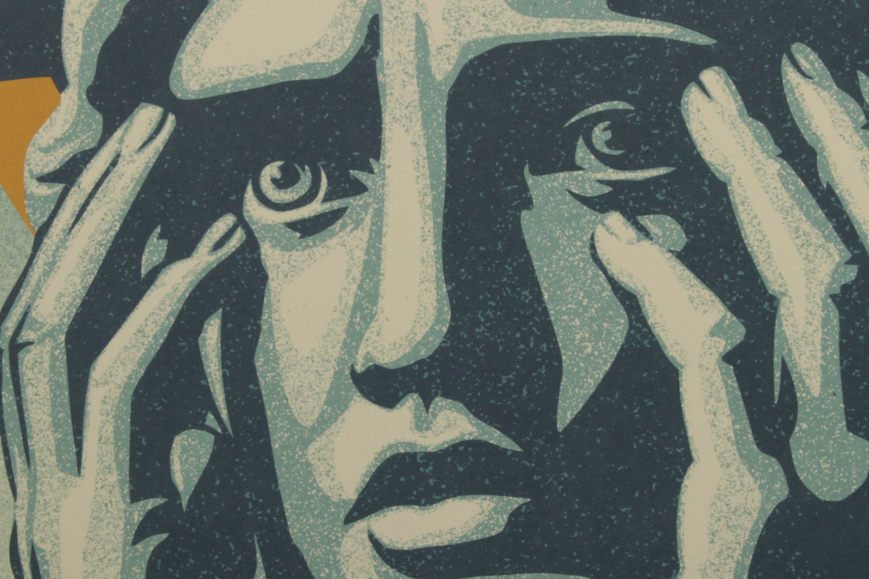 Shepard Fairey Offset Lithograph "Fall of Freedom Liberty", 2026