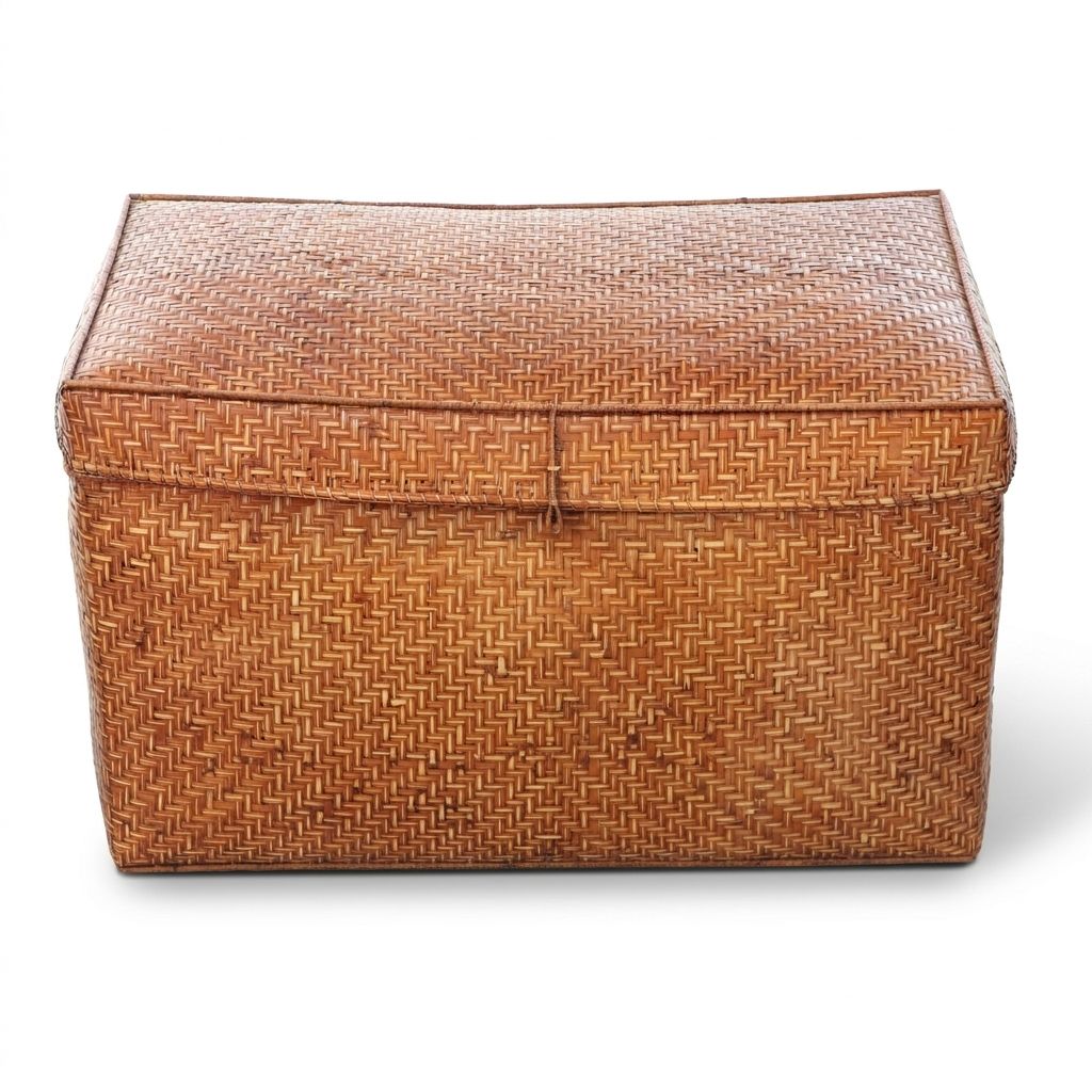 Woven Rectangular Storage Box