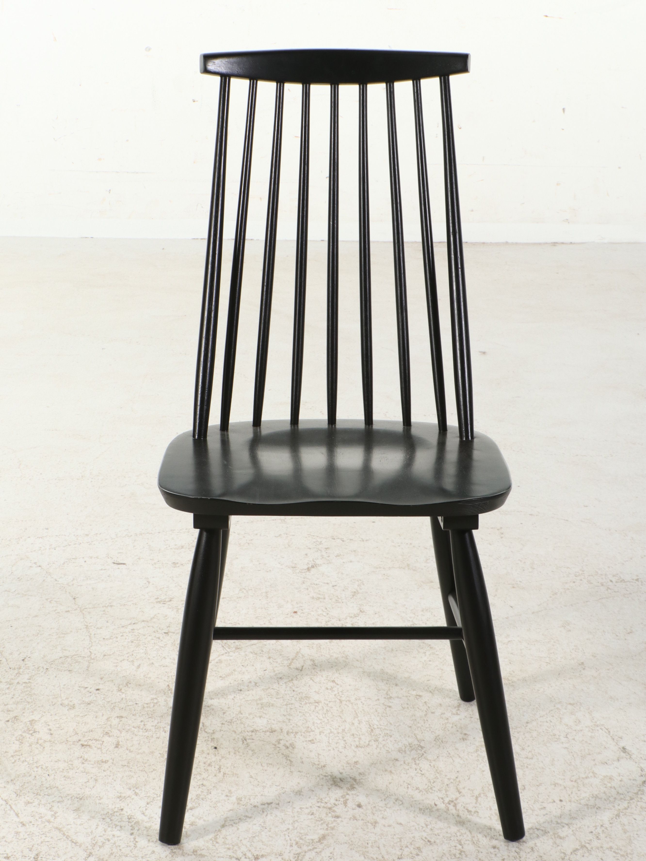 Five Piece Dining Set with Mosaic Pedestal Dining Table and Spindle-Back Chairs